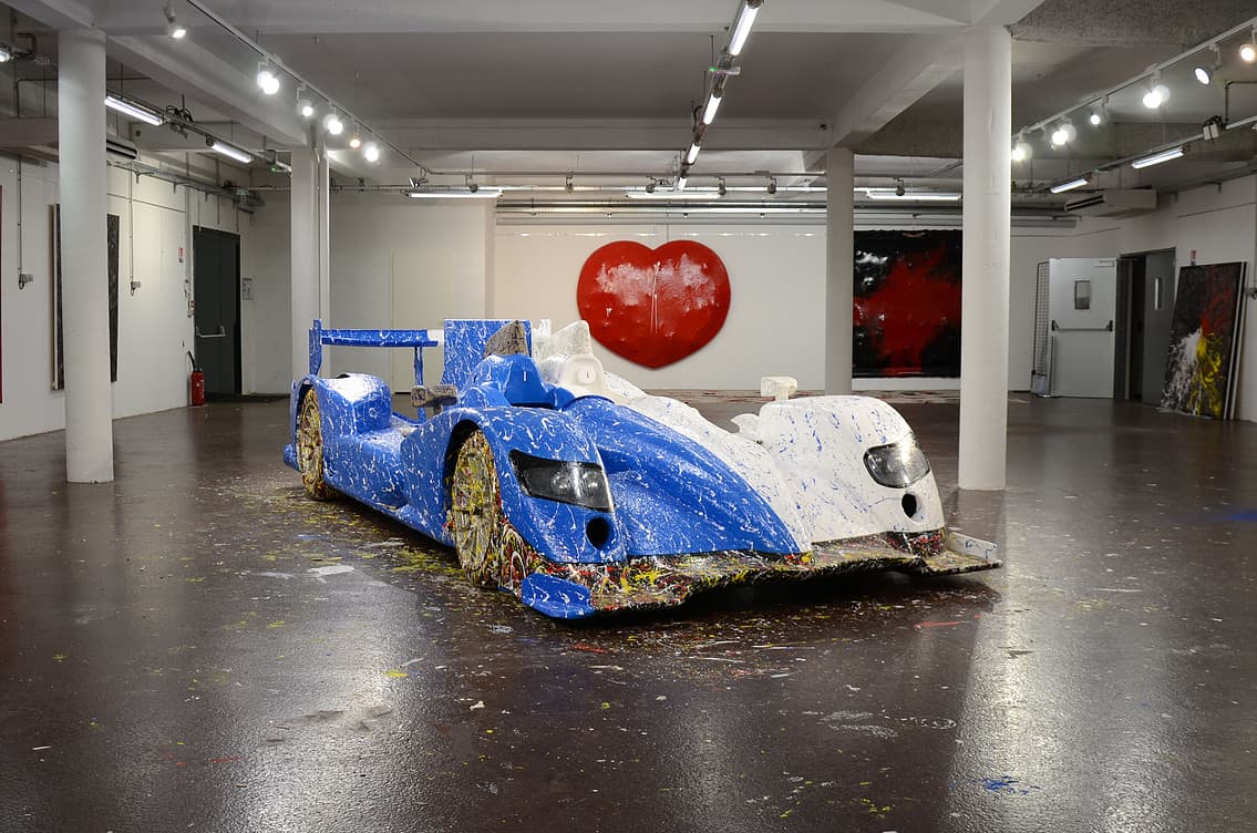 A La Rencontre De L'Alpine A110 X Felipe Pantone Au Art Paris 7 Alpine A450 Art Car Ghass Gare Marseilles 10 | A La Rencontre De L'Alpine A110 X Felipe Pantone Au Art Paris