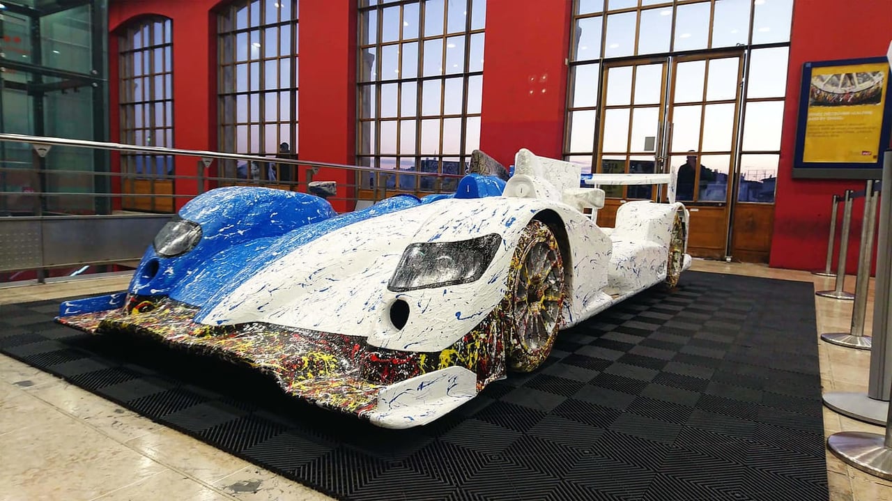 A La Rencontre De L'Alpine A110 X Felipe Pantone Au Art Paris 3 Alpine A450 Art Car Ghass Gare Marseilles 14 | A La Rencontre De L'Alpine A110 X Felipe Pantone Au Art Paris