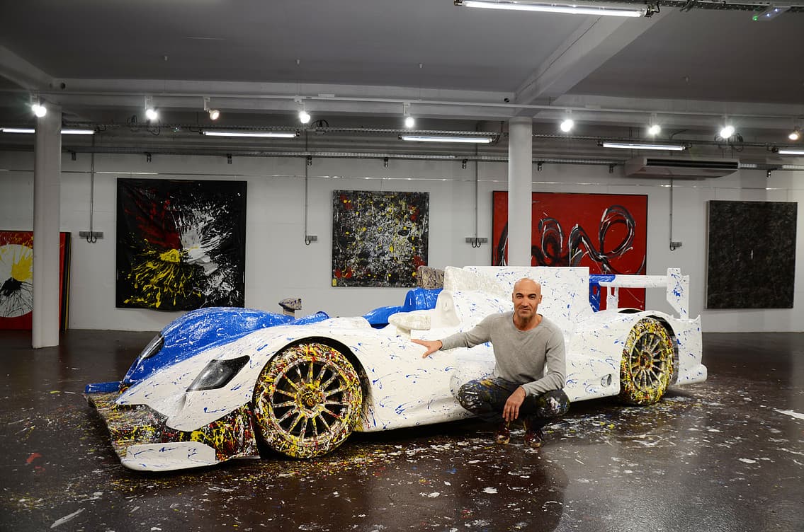 A La Rencontre De L'Alpine A110 X Felipe Pantone Au Art Paris 15 Alpine A450 Art Car Ghass Gare Marseilles 2 | A La Rencontre De L'Alpine A110 X Felipe Pantone Au Art Paris