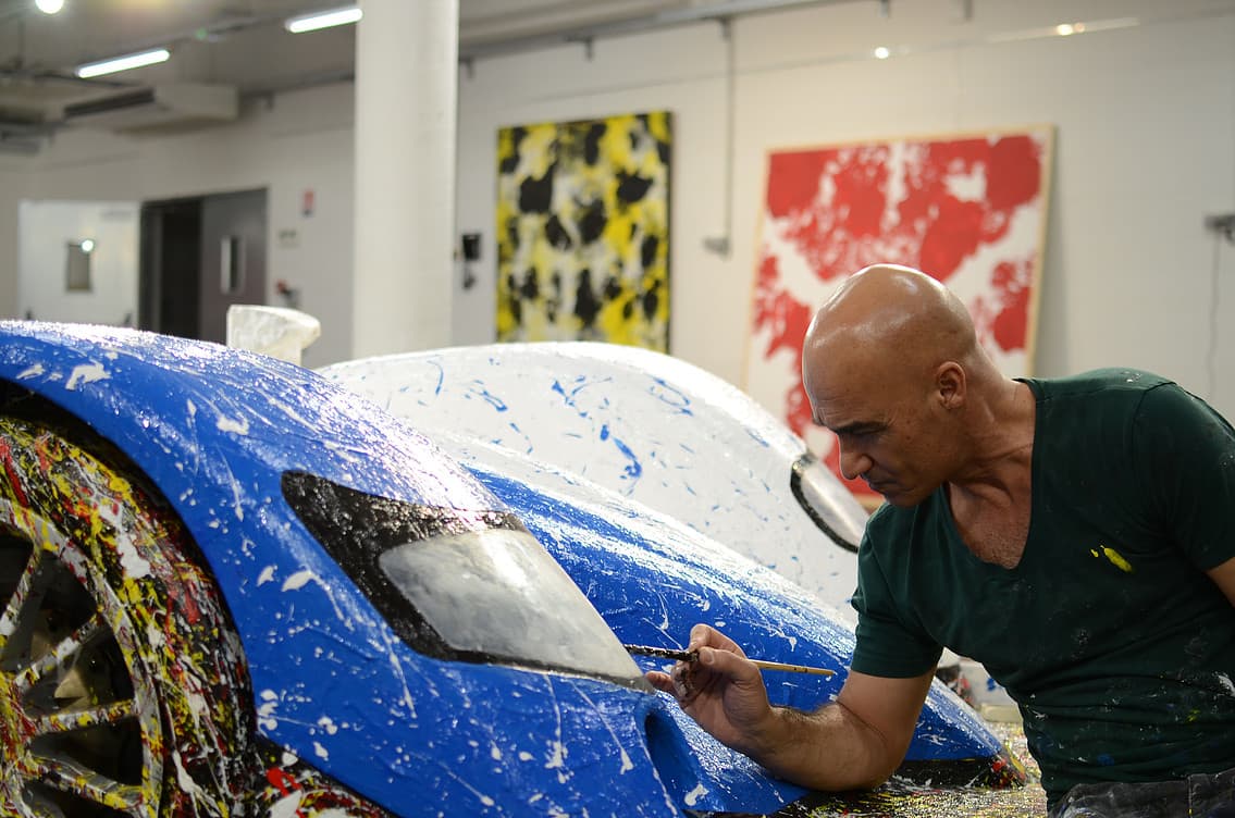 A La Rencontre De L'Alpine A110 X Felipe Pantone Au Art Paris 10 Alpine A450 Art Car Ghass Gare Marseilles 7 | A La Rencontre De L'Alpine A110 X Felipe Pantone Au Art Paris