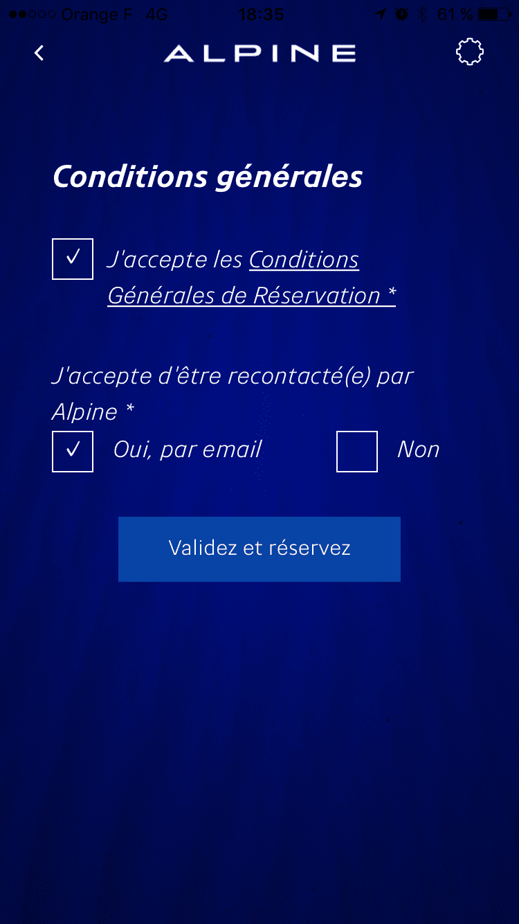 Les Pré-Commandes Sont Ouvertes Pour L'Alpine De Série 5 Alpine Ios