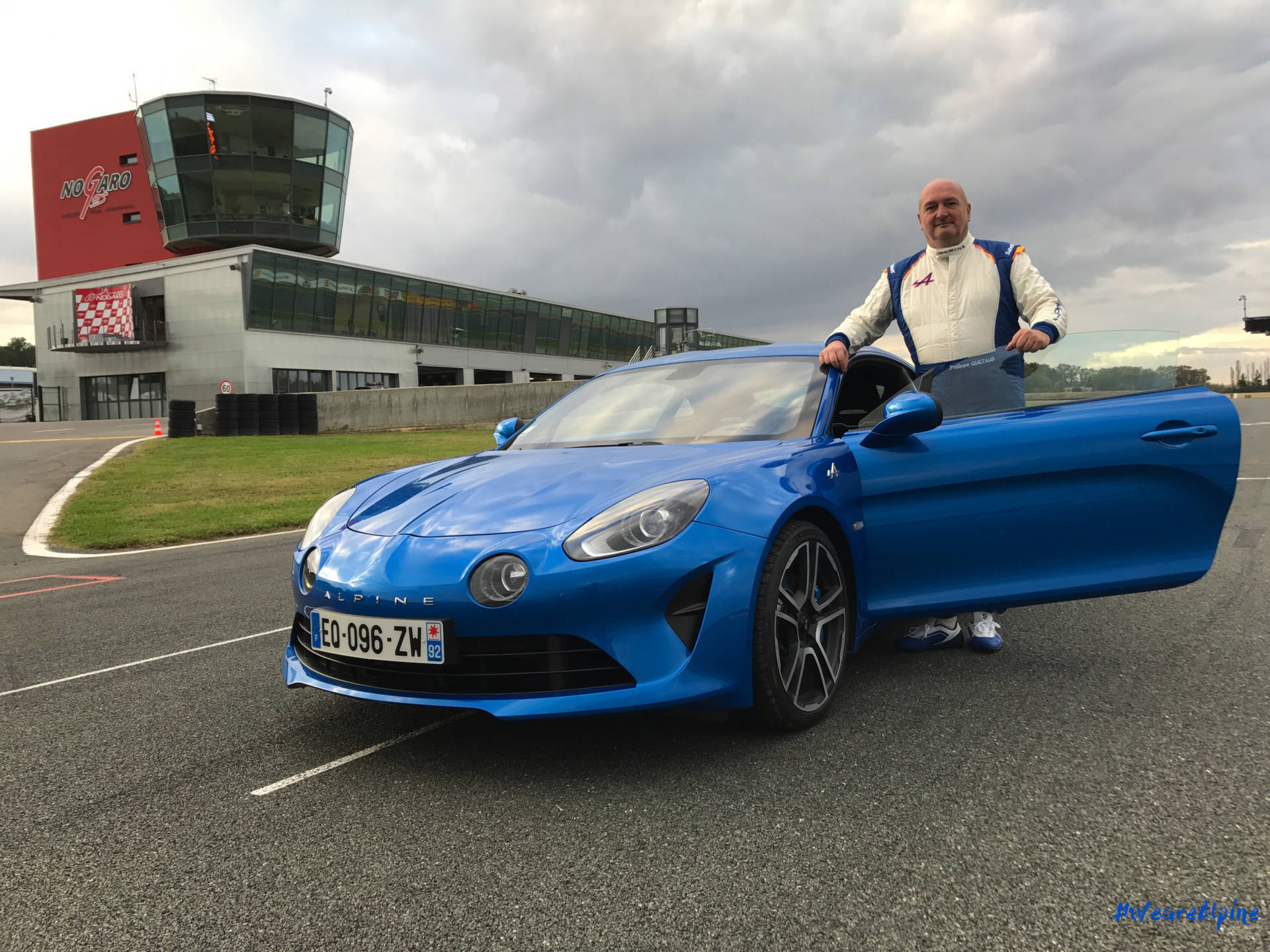 Première Alpine A110 Immatriculée Nogaro