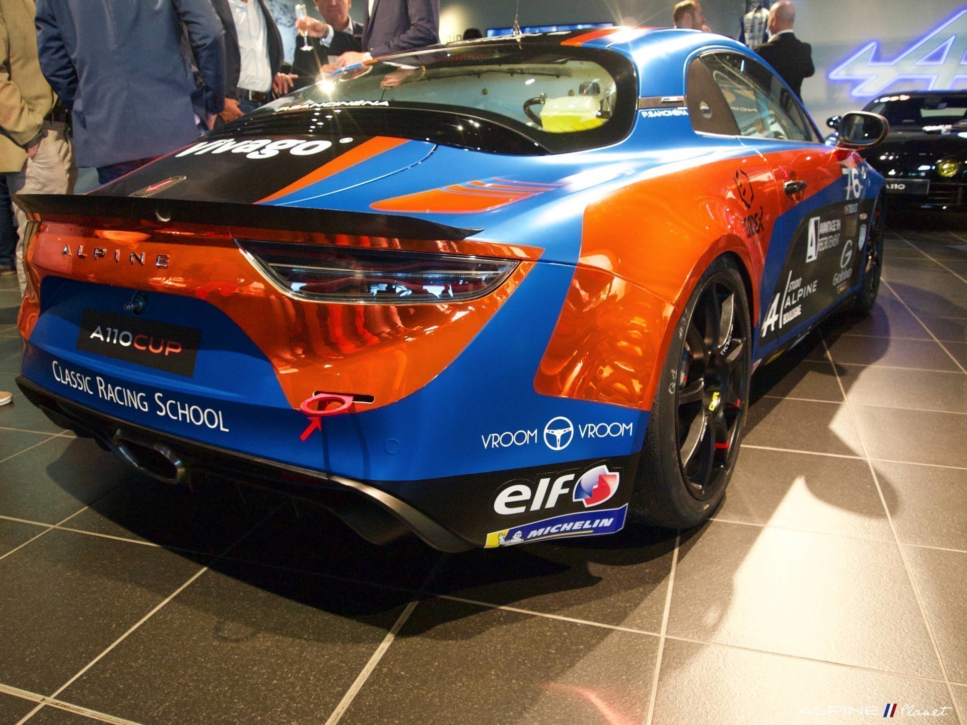 Alpine Planet A110 Cup Pierre Sancinena Cmr Studio Boulogne Rrg Fabien Cuvillier Soirée 22 | Présentation De L'Alpine A110 Cup De Pierre Sancinena