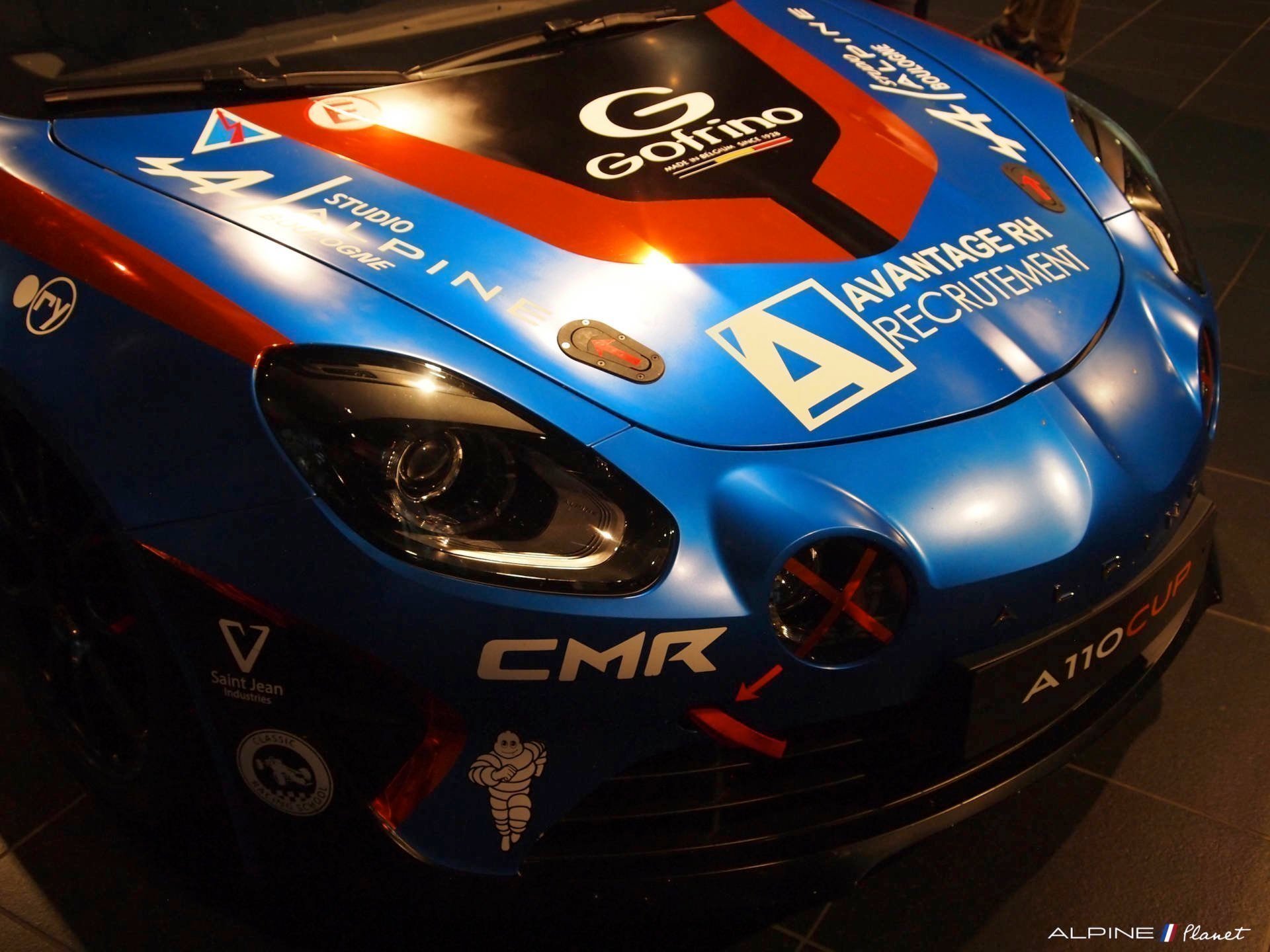 Alpine Planet A110 Cup Pierre Sancinena Cmr Studio Boulogne Rrg Fabien Cuvillier Soirée 43 | Présentation De L'Alpine A110 Cup De Pierre Sancinena