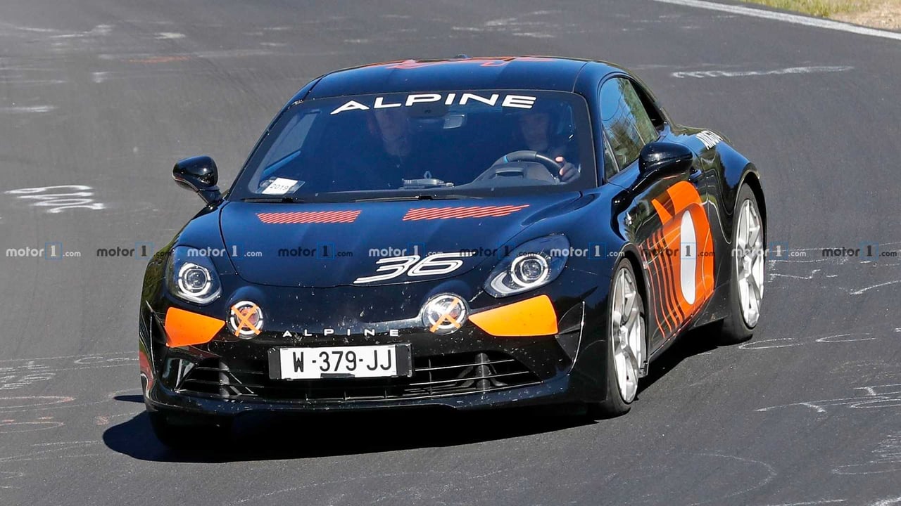 La Nouvelle Alpine As110 / A110 S, On La Tient Enfin ! 11 Possible Higher Specification Alpine A110 Spy Photo | La Nouvelle Alpine As110 / A110 S, On La Tient Enfin !
