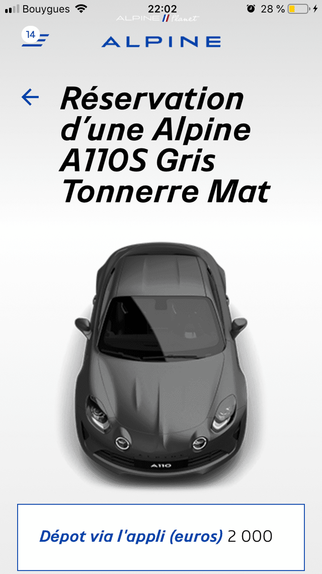 Commander Alpine A110S 10 | Comment Précommander L’alpine A110S ?