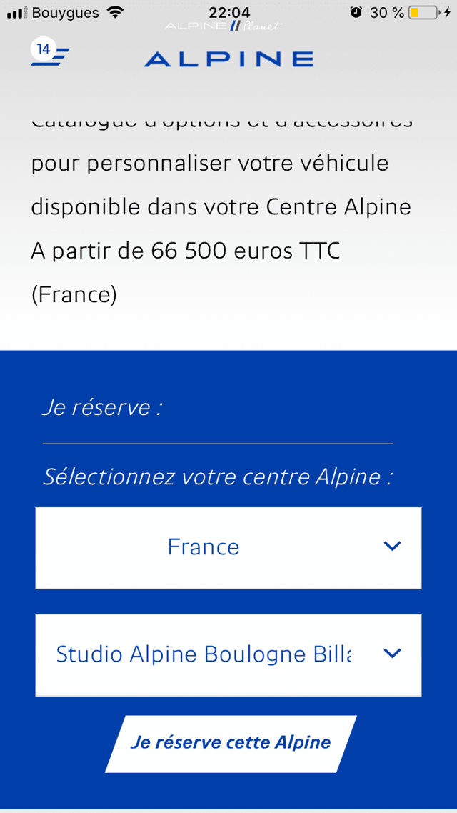 Commander Alpine A110S 13 | Comment Précommander L’alpine A110S ?