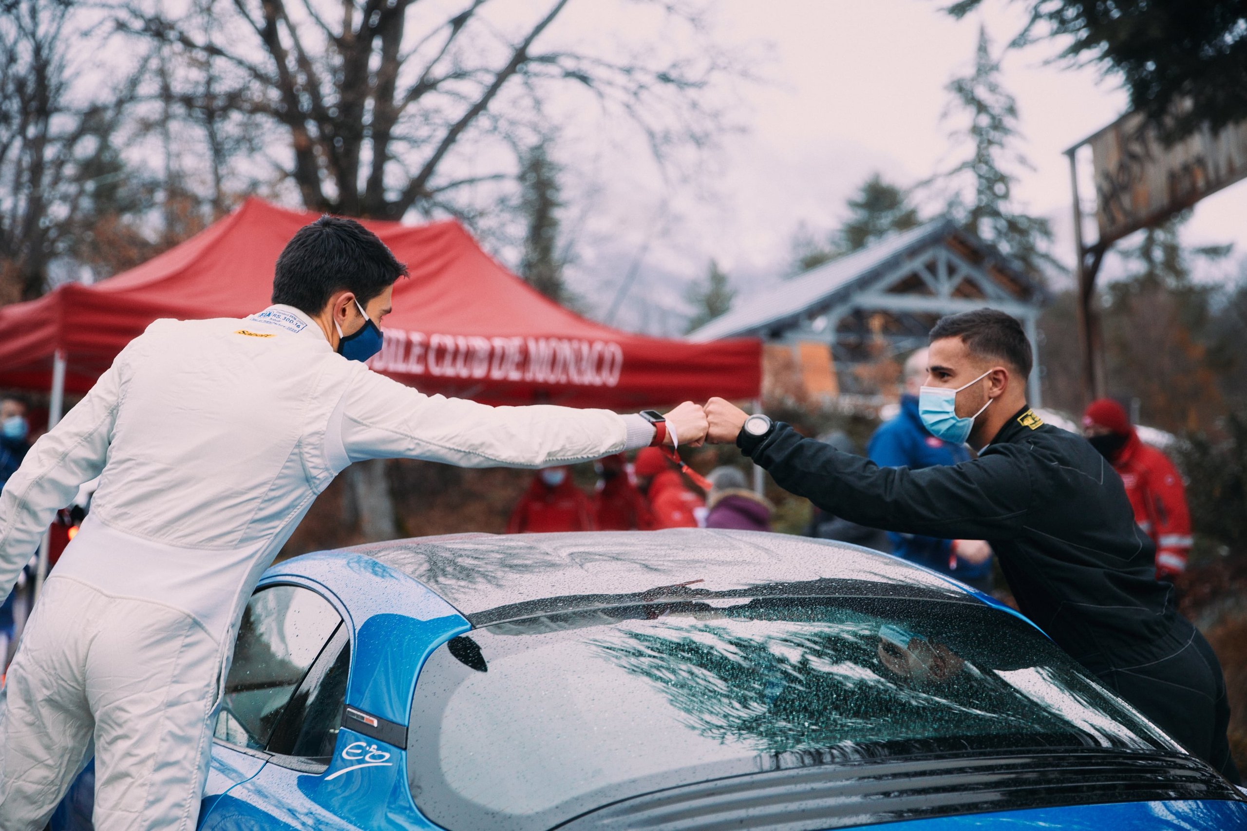 Esteban Ocon Rallye Monte Carlo 2021 Alpine A110 F1 Team 7 | Esteban Ocon S'Essaye À L'Alpine A110S Au Rallye Monte-Carlo