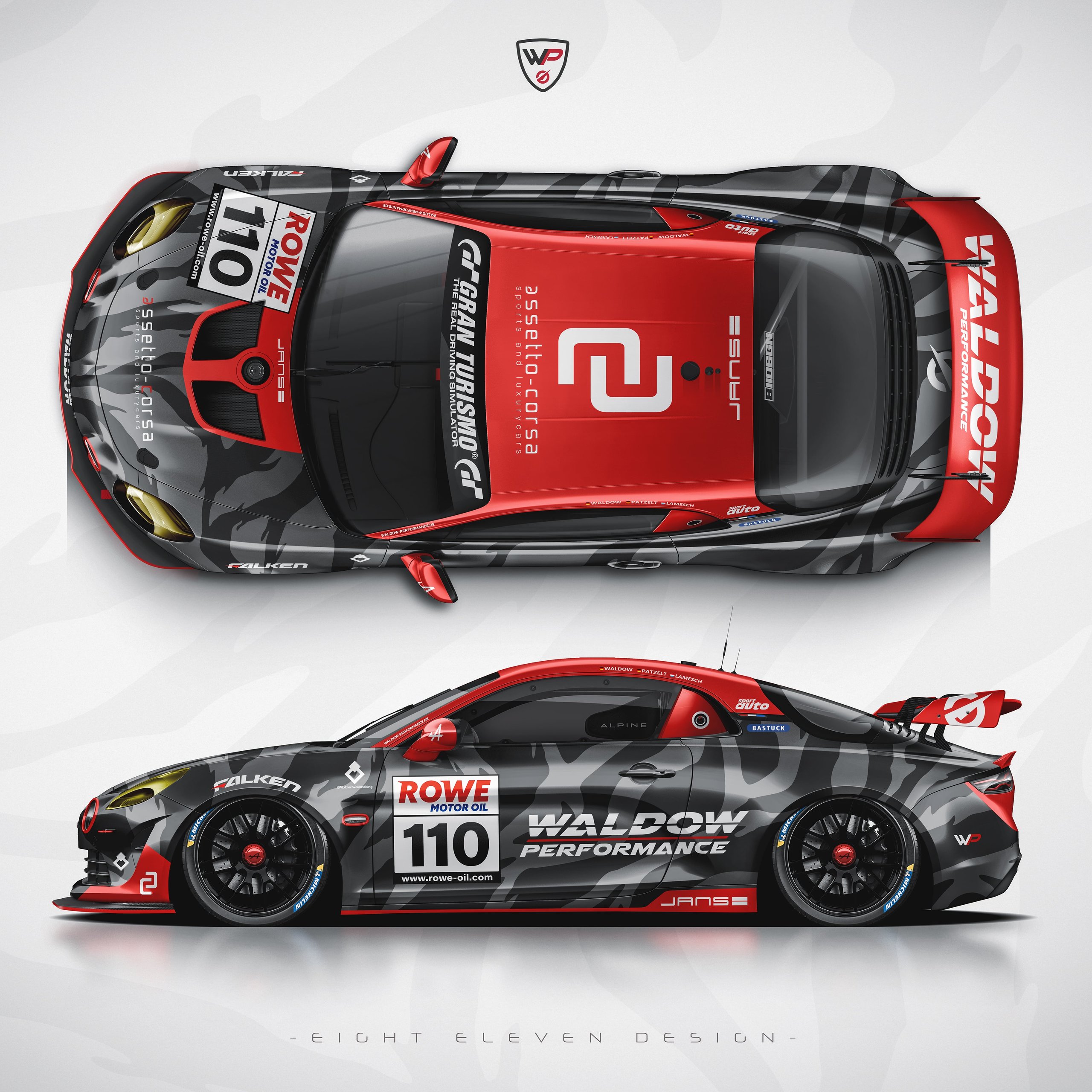 Alpine A110 Gt4 Waldow Performance