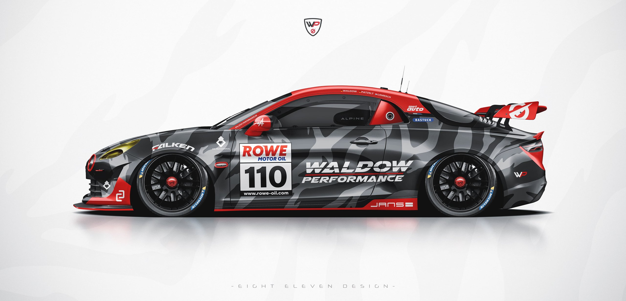 Alpine A110 Gt4 Waldow Performance