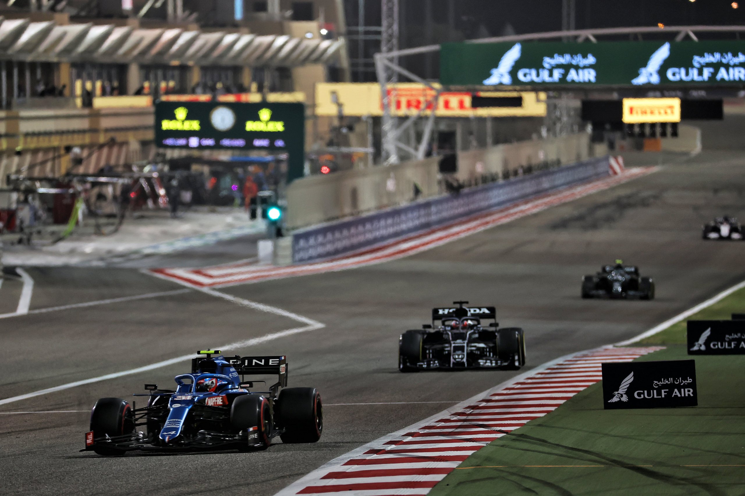 Alpine F1 Team : Une Course Difficile Pour Les Tricolores À Bahreïn 8 Alpine F1 Team Alonso Ocon A521 Bahrein
