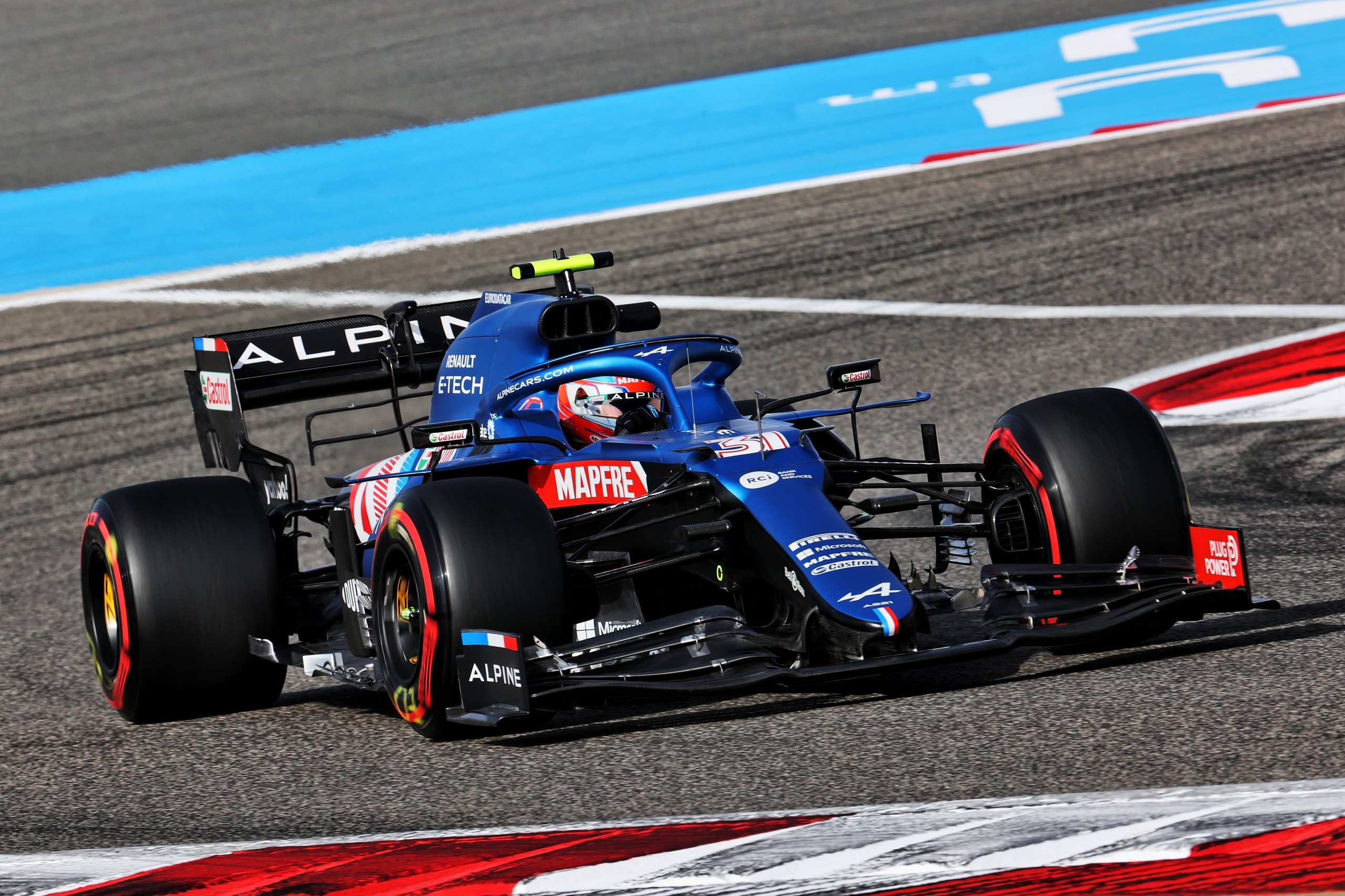 Alpine F1 Team Alonso Ocon A521 Bahrein