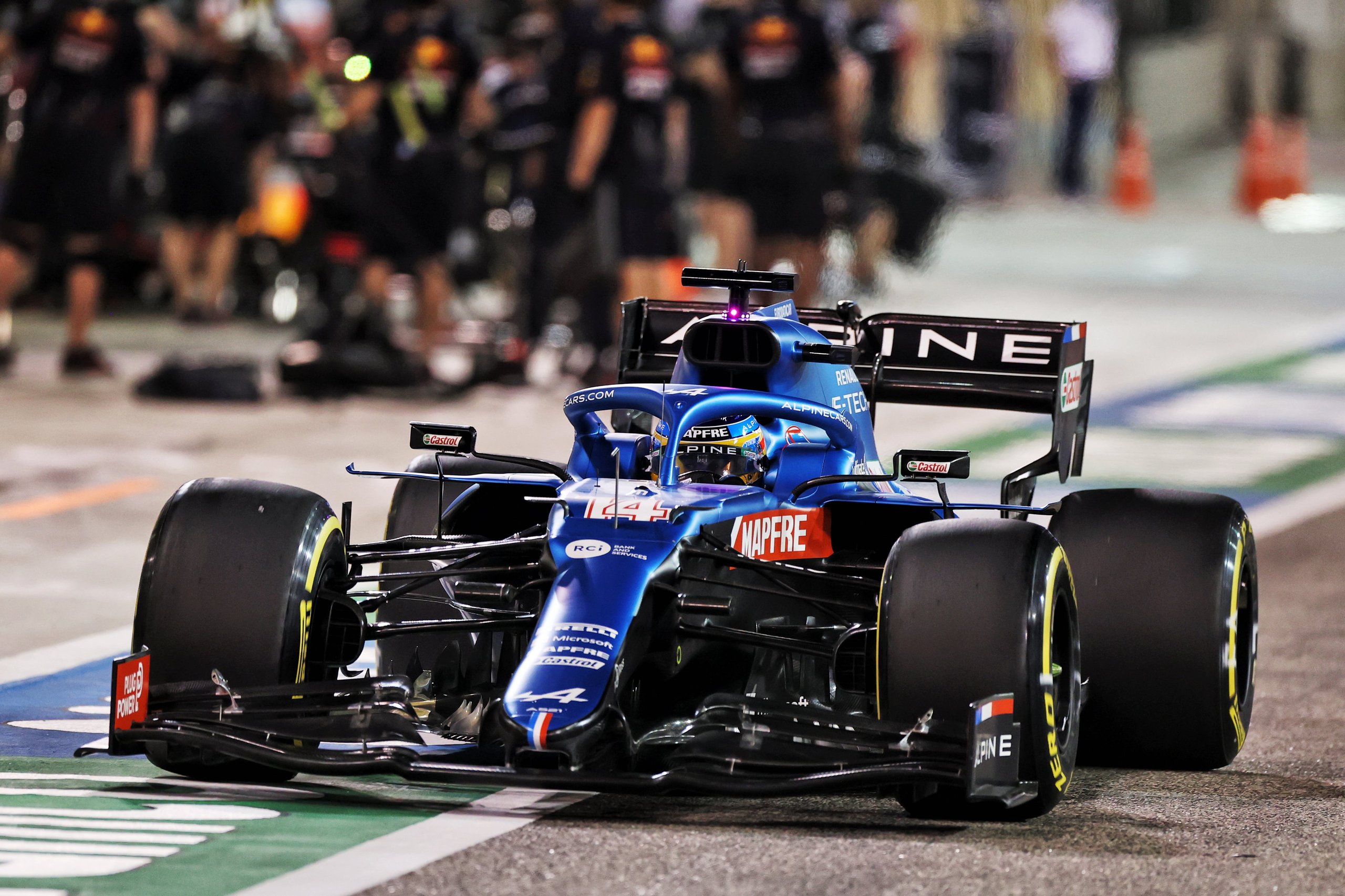 Alpine F1 Team : Une Course Difficile Pour Les Tricolores À Bahreïn 6 Alpine F1 Team Alonso Ocon A521 Bahrein