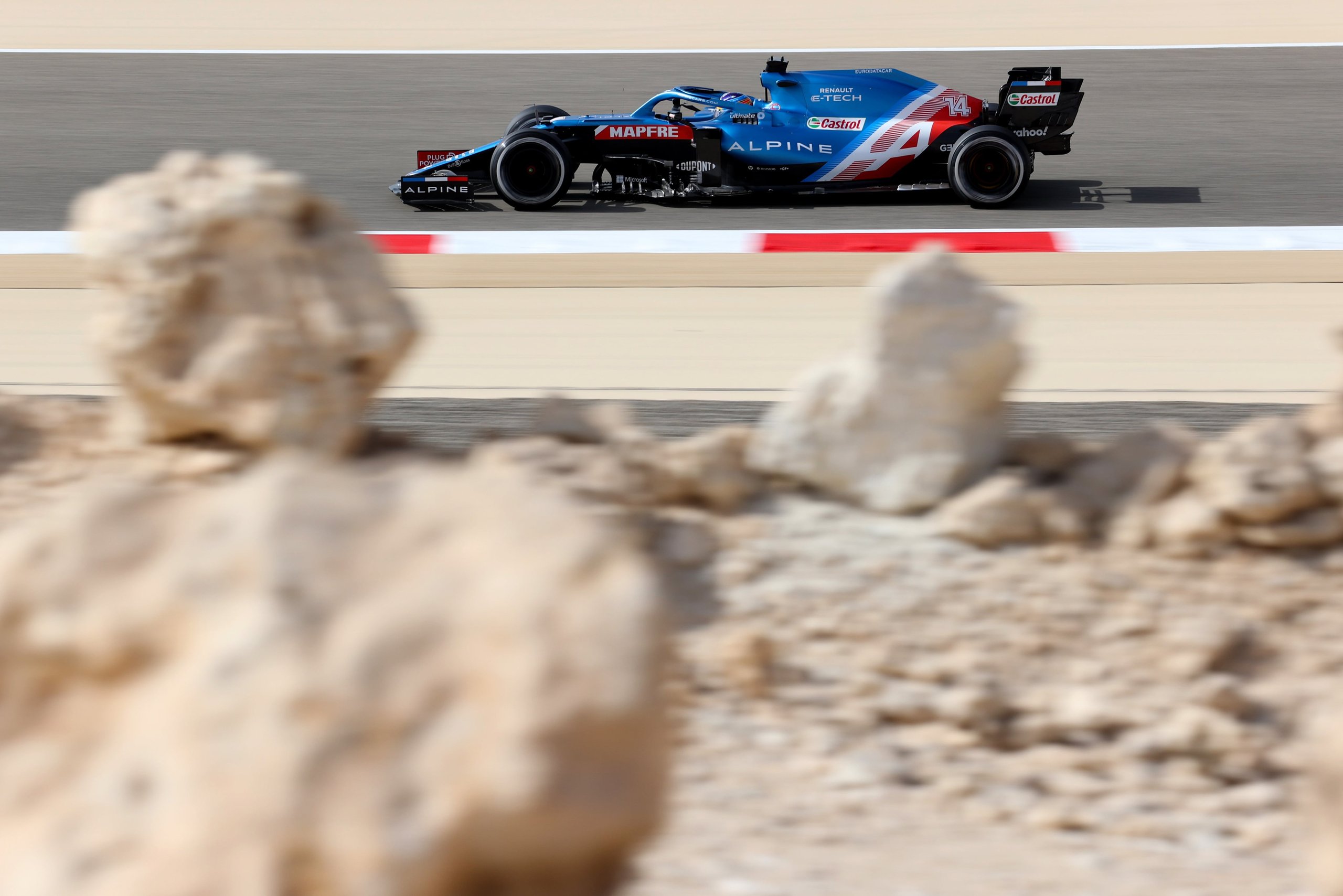 Alpine F1 Team Alonso Ocon A521 Bahrein