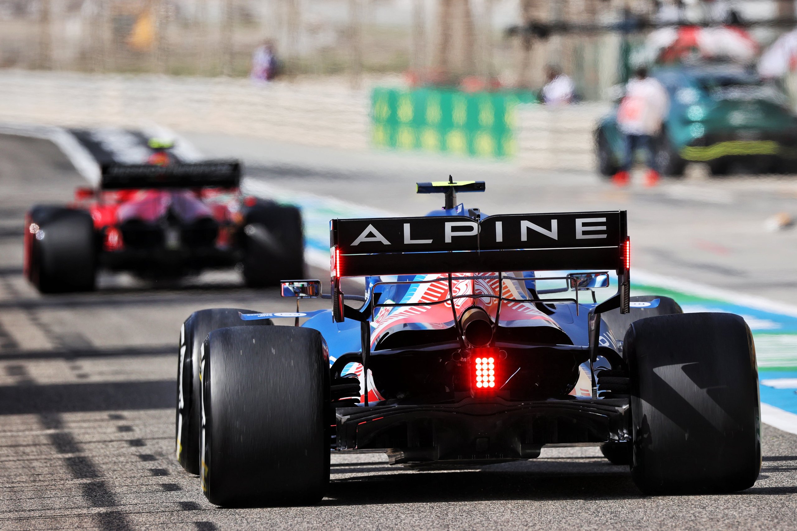 Alpine F1 Team Alonso Ocon A521 Bahrein