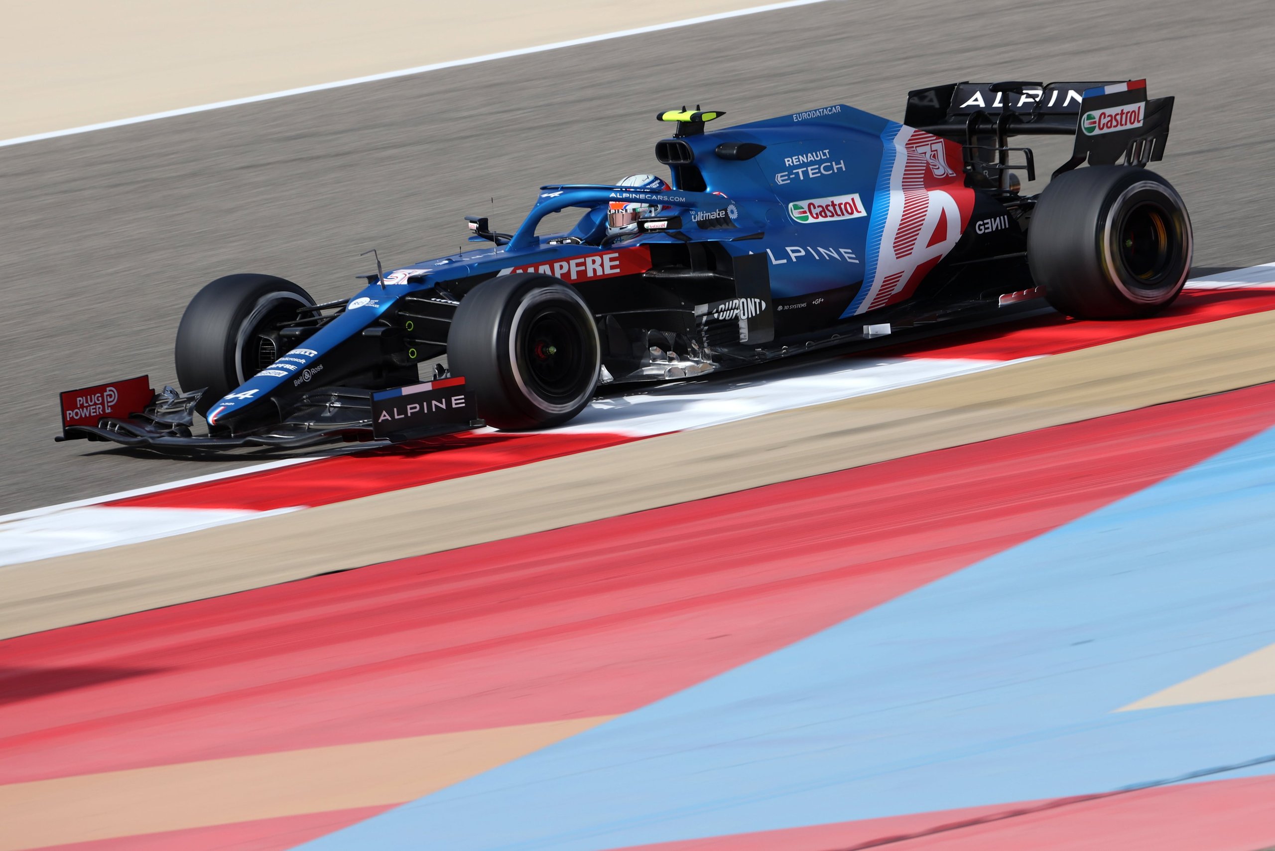 Alpine F1 Team Alonso Ocon A521 Bahrein