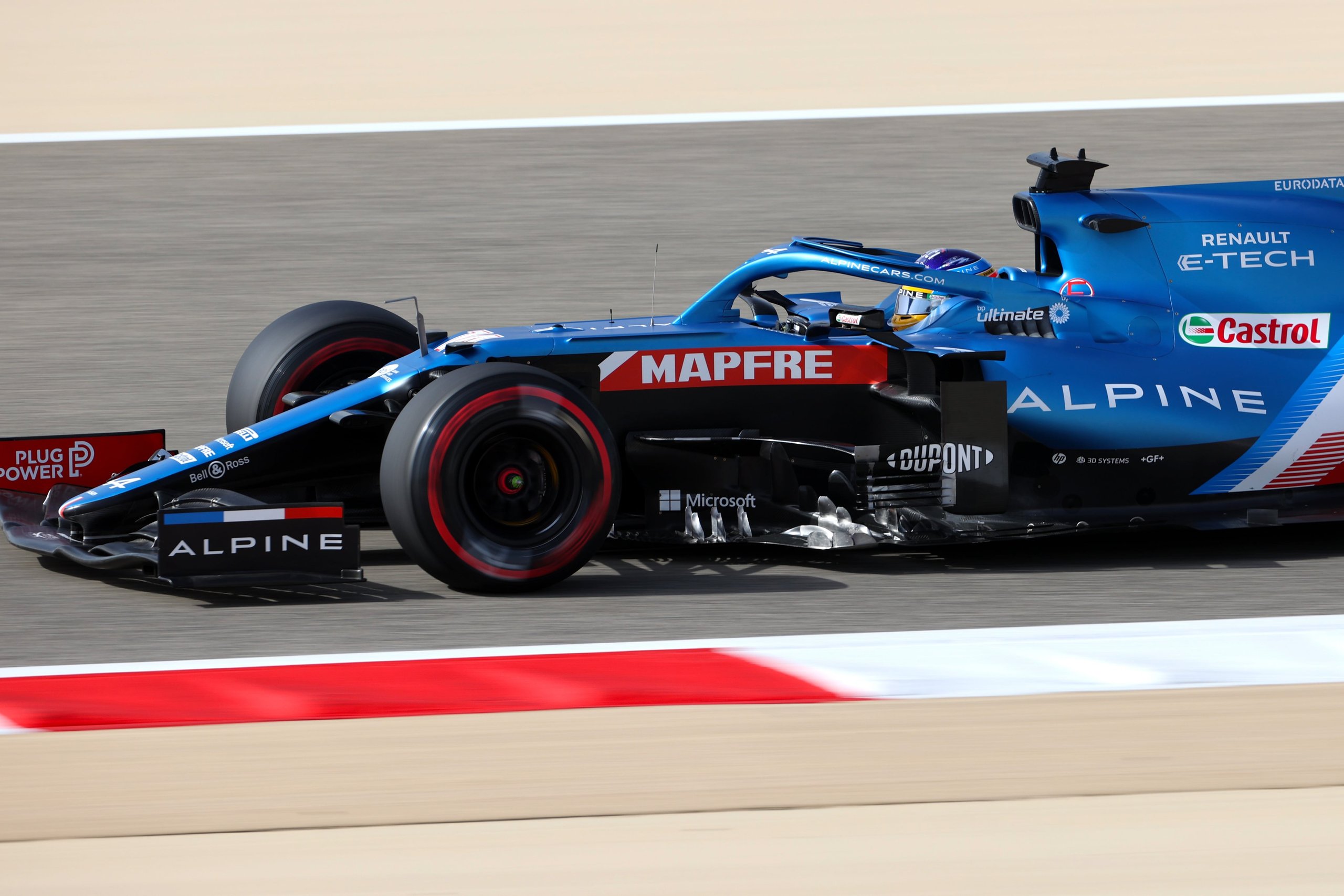 Alpine F1 Team Alonso Ocon A521 Bahrein