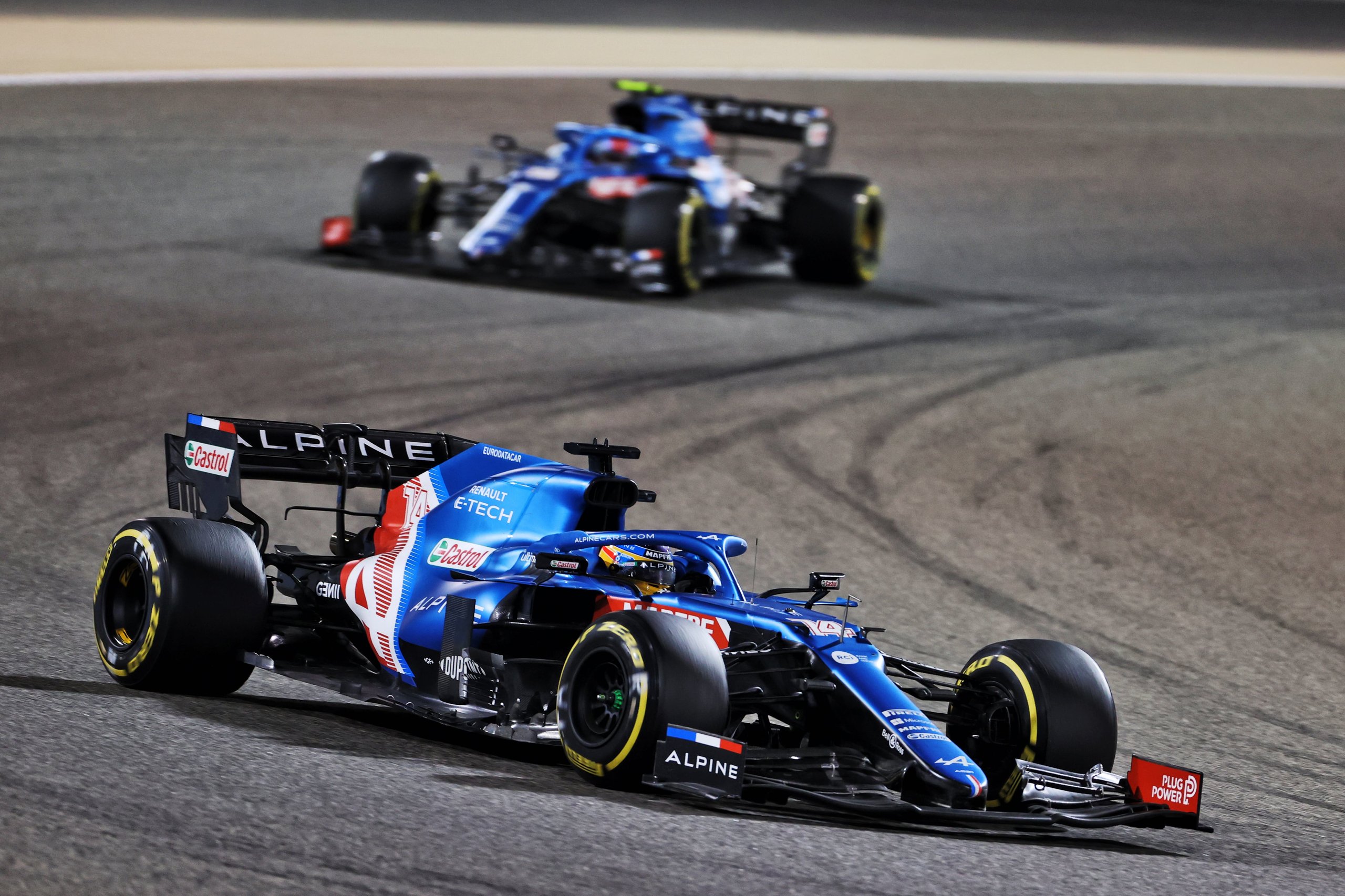 Alpine F1 Team : Une Course Difficile Pour Les Tricolores À Bahreïn 10 Alpine F1 Team Alonso Ocon A521 Bahrein