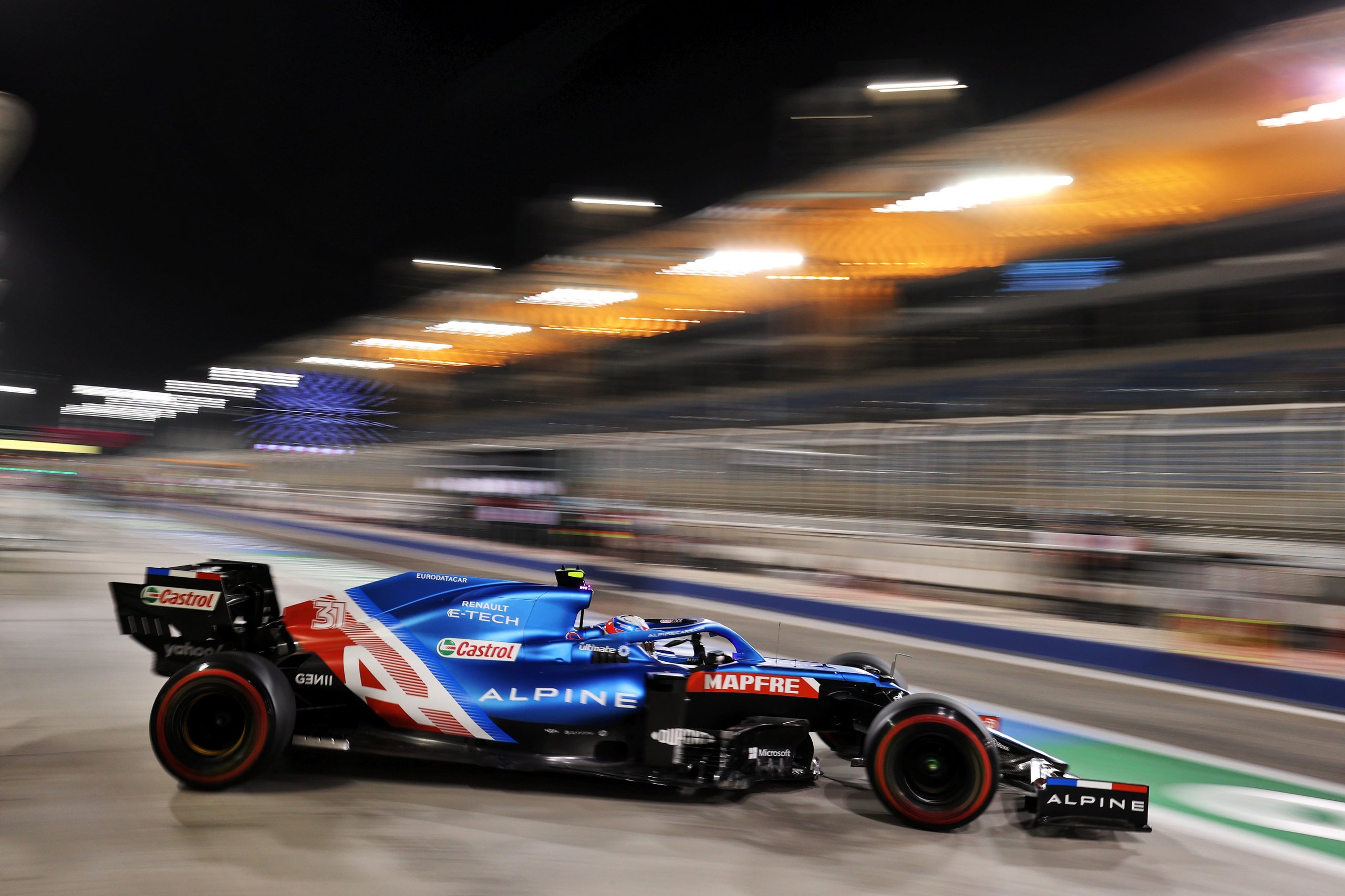 Alpine F1 Team : Une Course Difficile Pour Les Tricolores À Bahreïn 7 Alpine F1 Team Alonso Ocon A521 Bahrein
