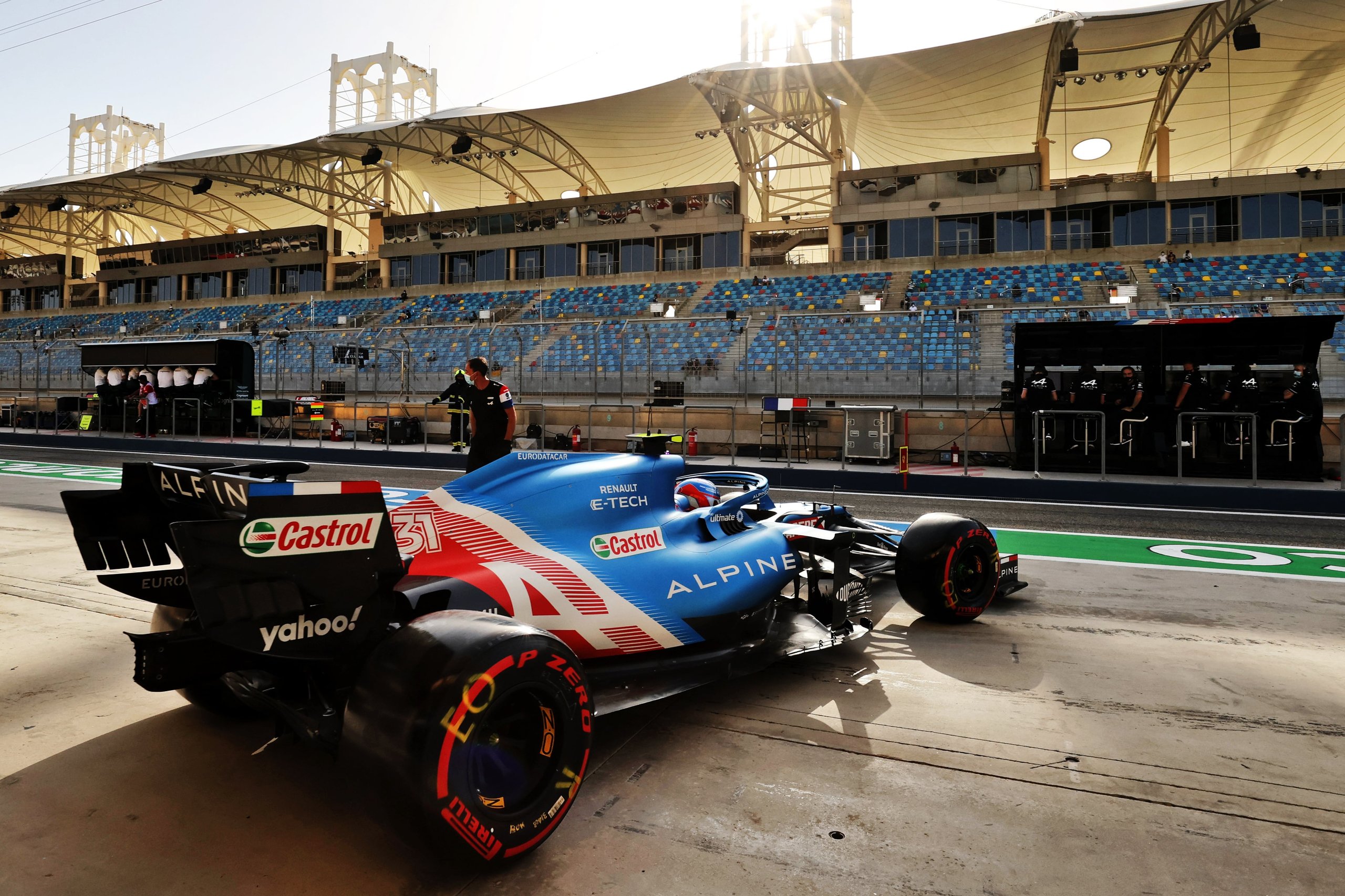 Alpine F1 Team Alonso Ocon A521 Bahrein