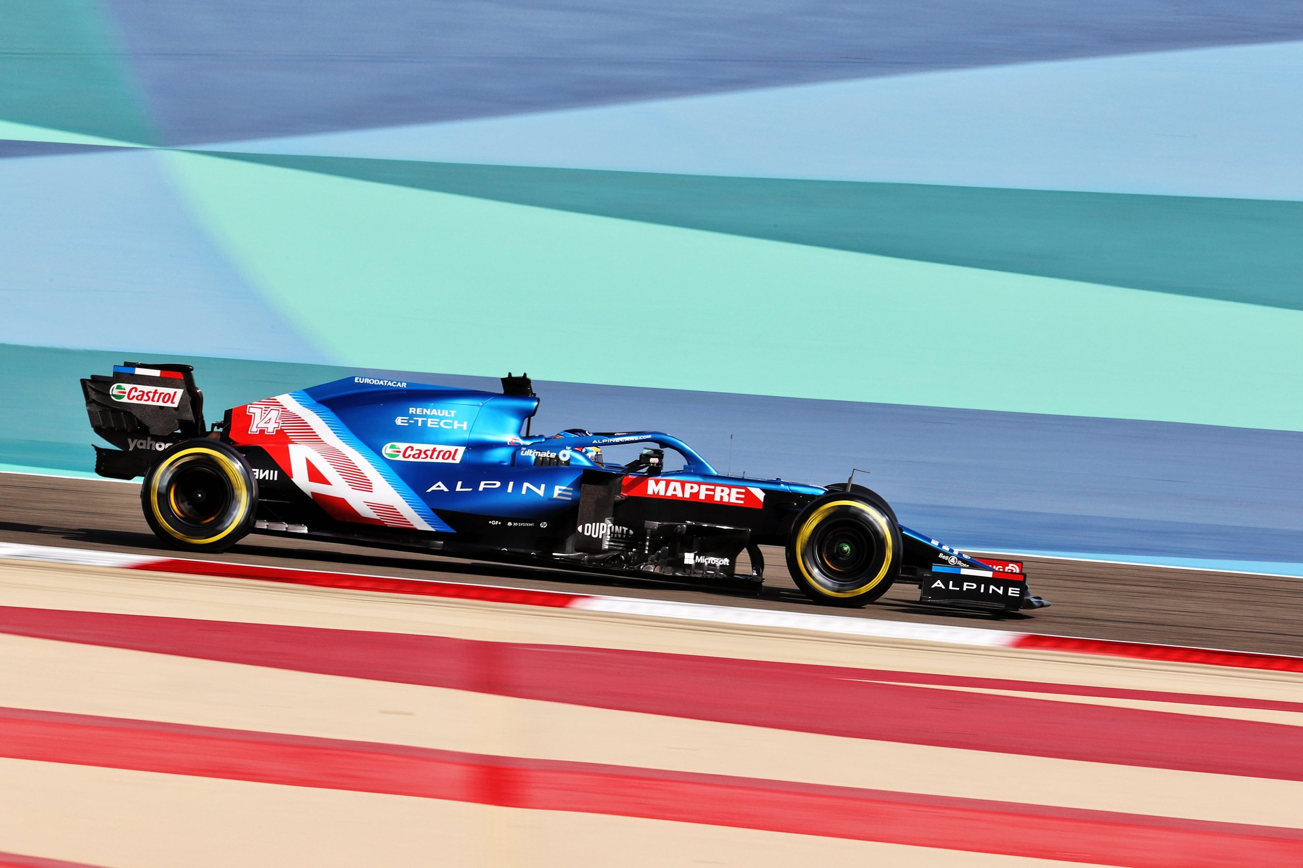 Alpine F1 Team Alonso Ocon A521 Bahrein
