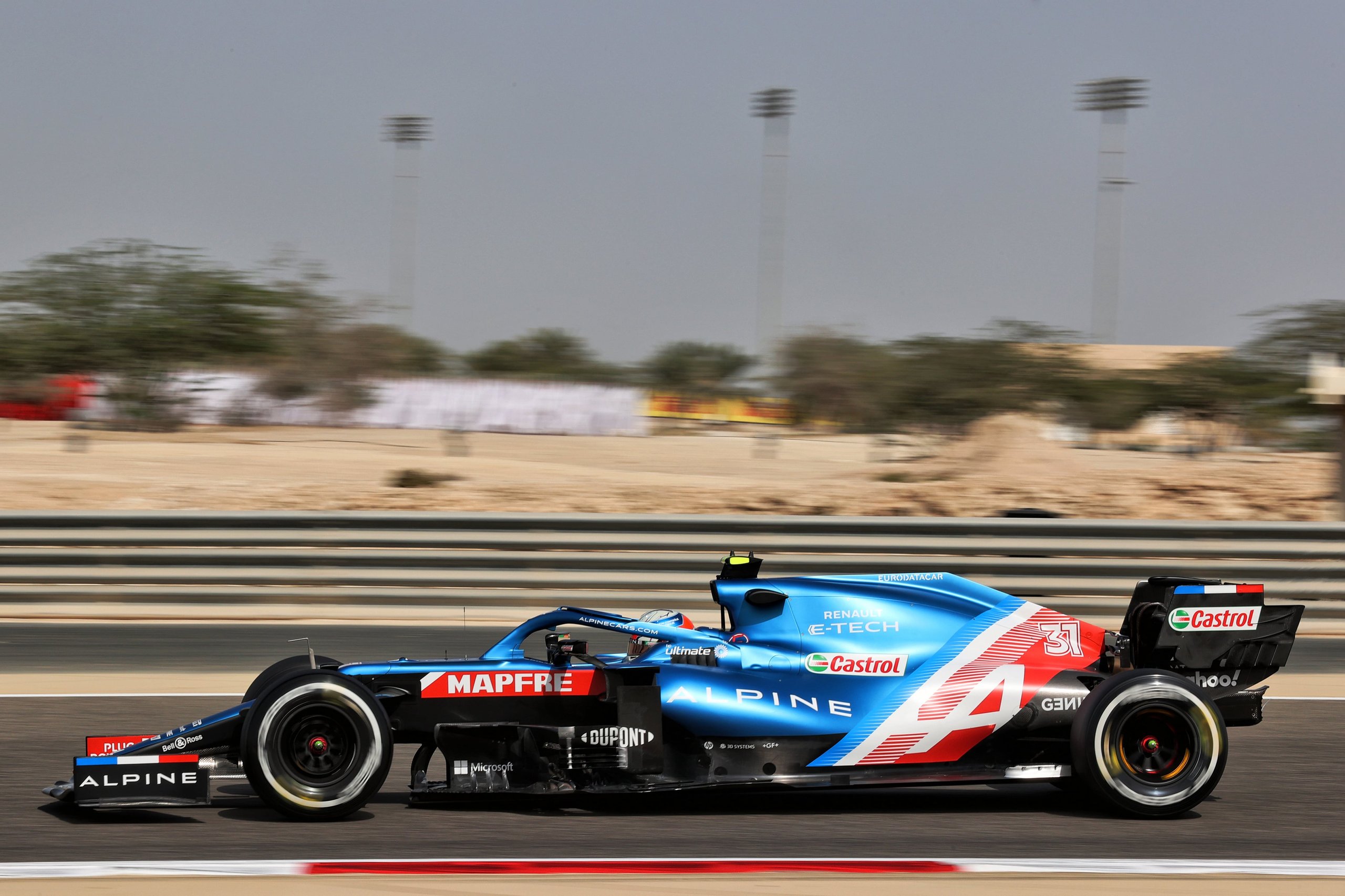 Alpine F1 Team Alonso Ocon A521 Bahrein