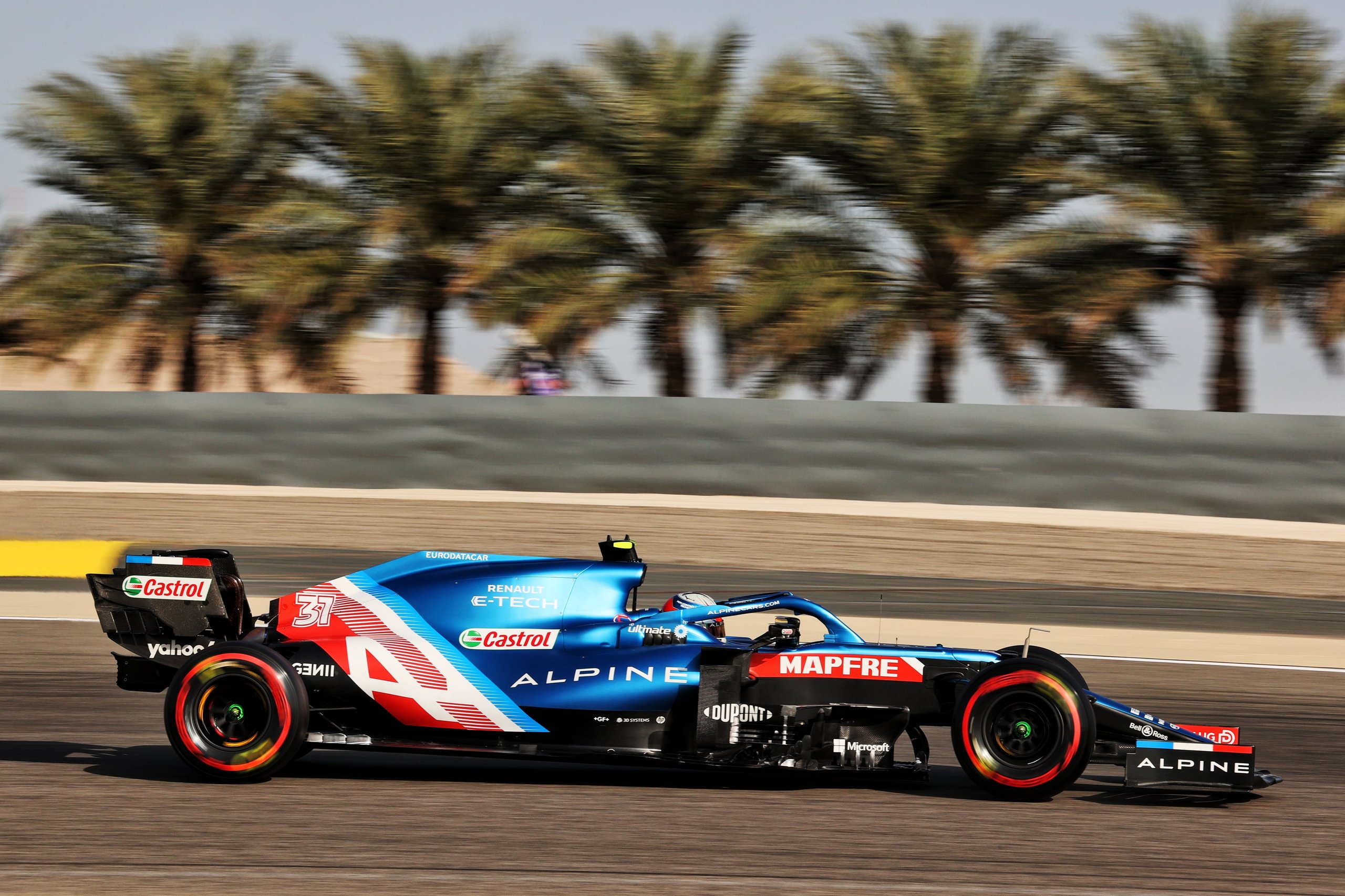 Alpine F1 Team Alonso Ocon A521 Bahrein