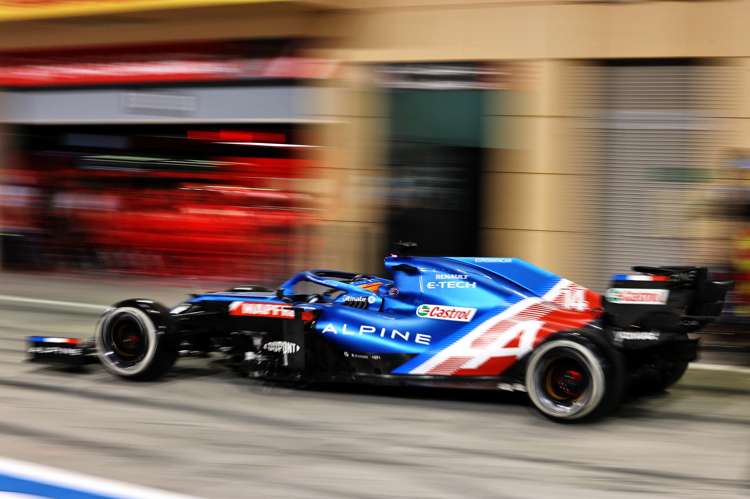 Alpine F1 Team Alonso Ocon A521 Bahrein