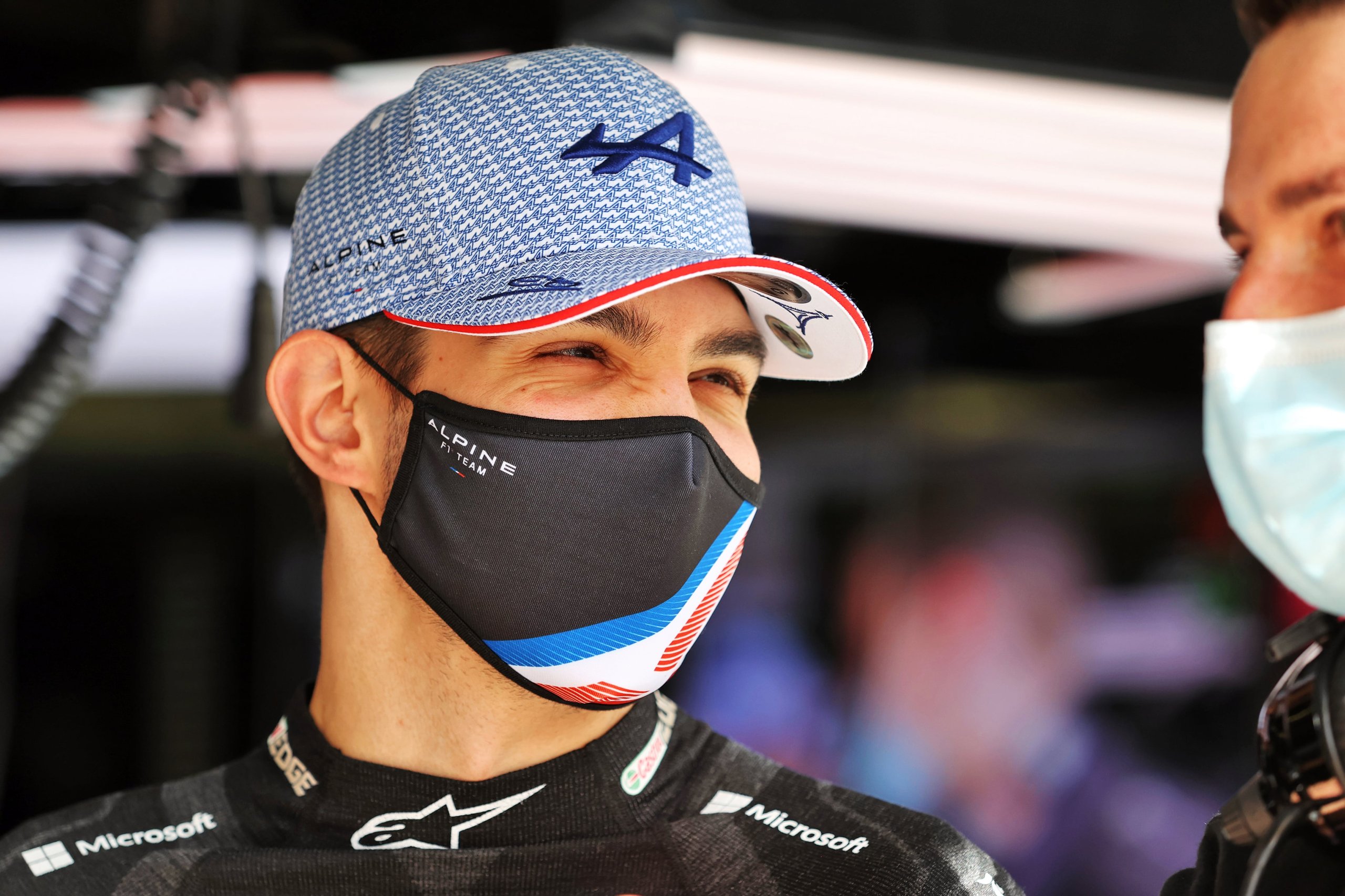 Alpine F1 Team Arrive Avec Des Évolutions Au Grand Prix Pirelli D'Emilie-Romagne 6 Alpine F1 Team Esteban Ocon A521 Bahrein