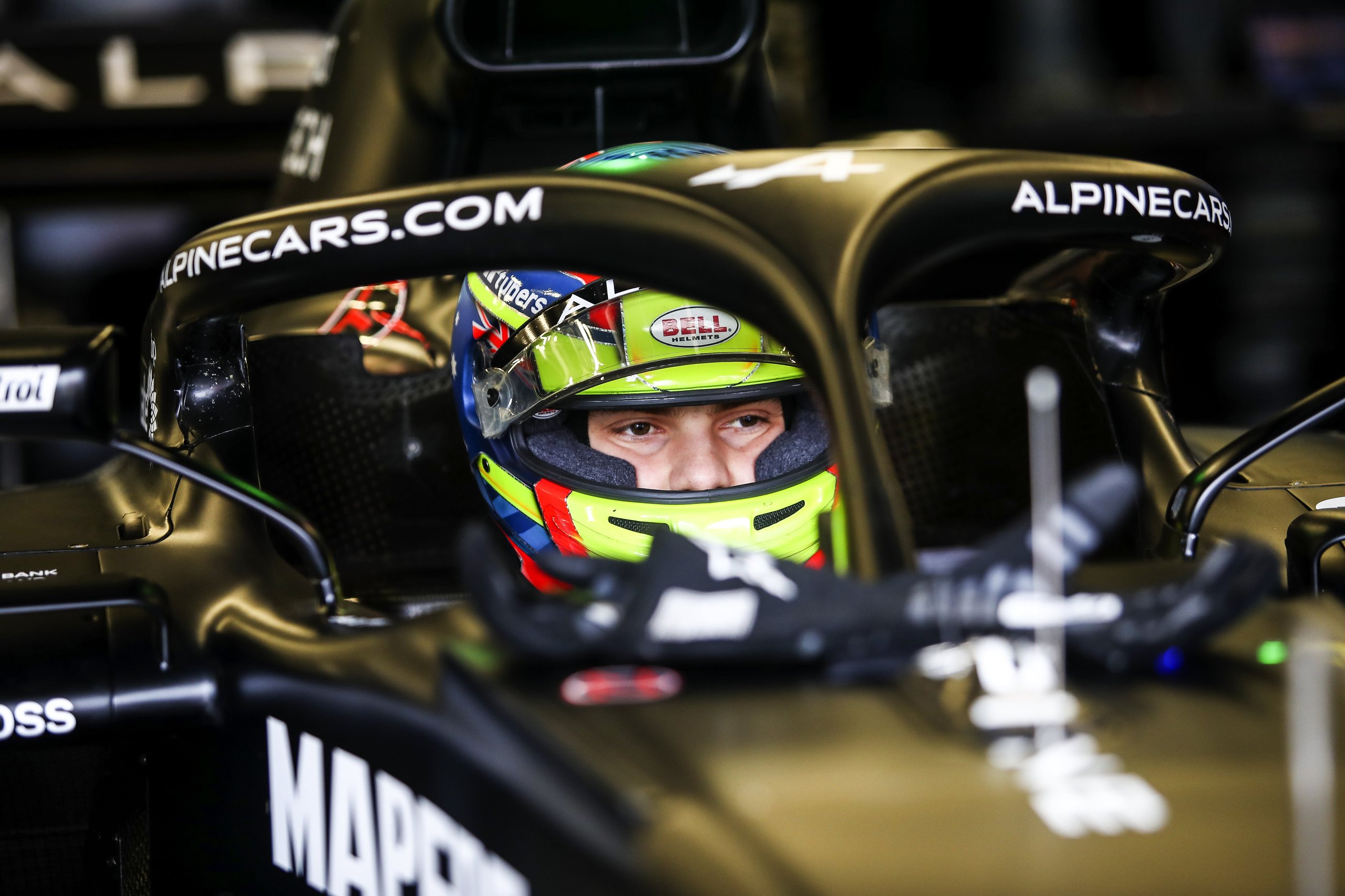 Alpine Academy Oscar Piastri Guanyu Zhou Silverstone 2021