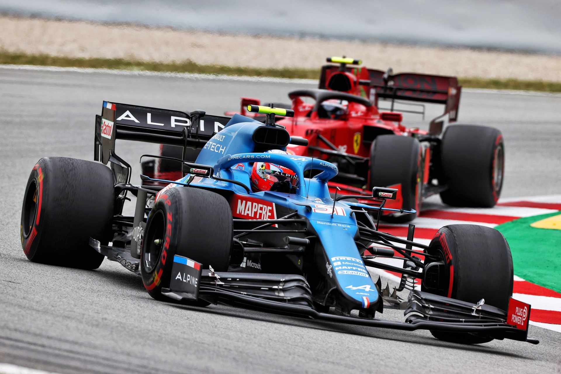 Alpine F1 Team N'A Pas Réussi À Confirmer En Course Au Gp D'Espagne 2021 7 Alpine F1 Team A521 Alonso Ocon Grand Prix Espagne 2021 Course 16 Scaled | Alpine F1 Team N'A Pas Réussi À Confirmer En Course Au Gp D'Espagne 2021