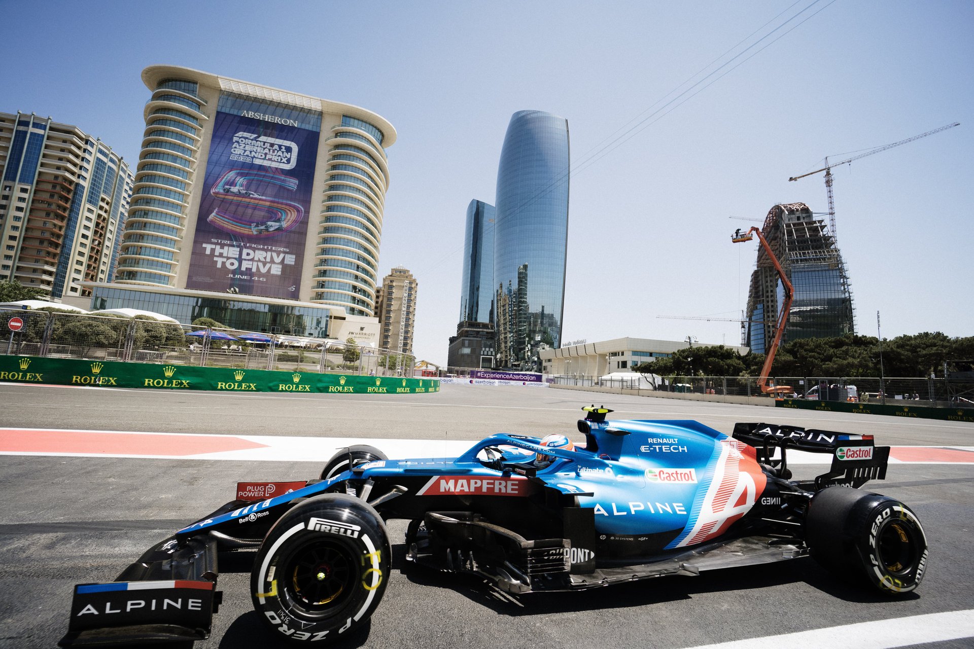 Public | Alpine F1 Entre En Q3 Au Grand Prix D’azerbaïdjan / Baku 2021