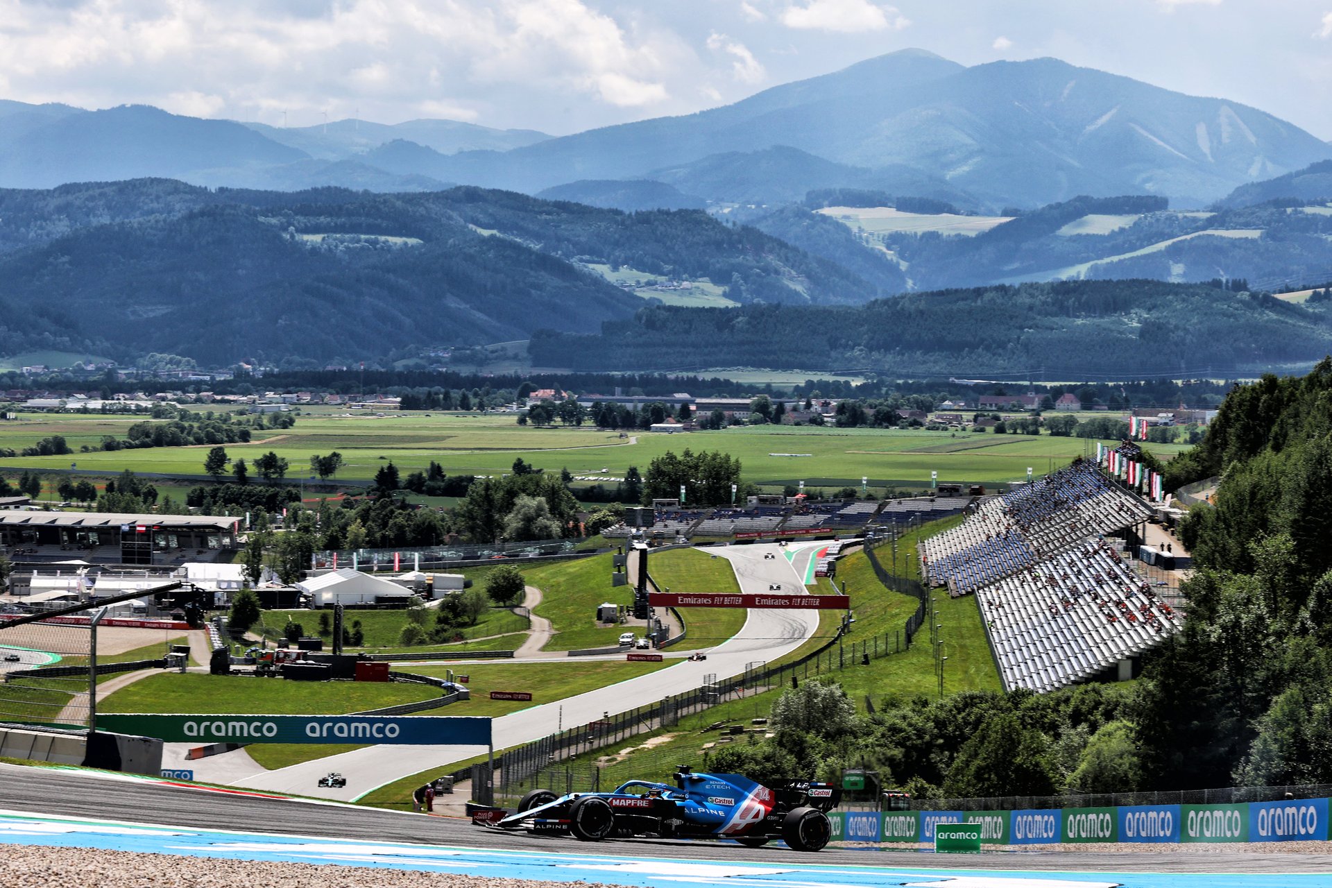 Alpine F1 Team Alonso Ocon Autriche Steiermark Grand Prix Spielberg A521 2021