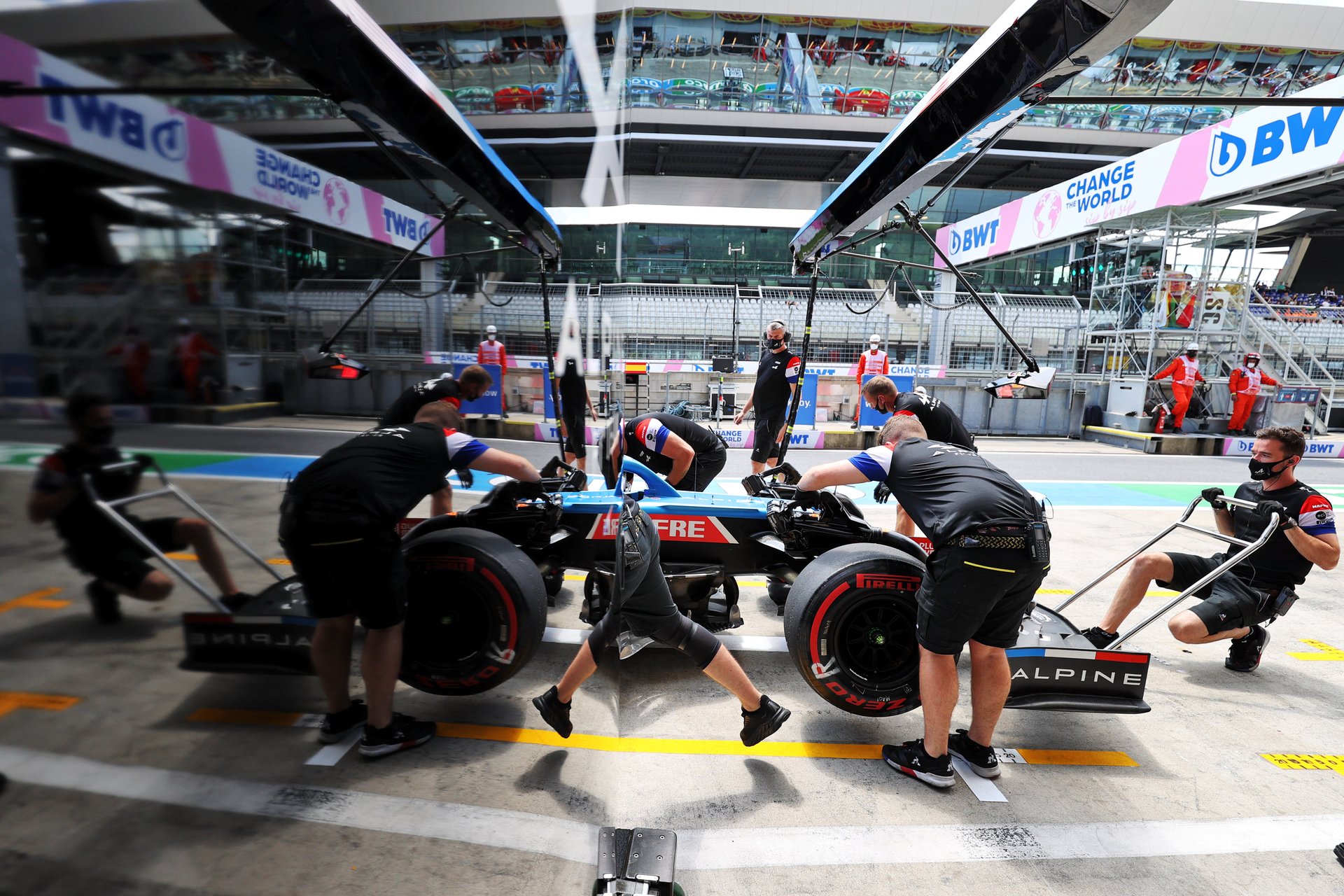 Alpine F1 : Alonso Réitère La Q3 Et Ocon Trébuche En Q1 À Spielberg 15 Alpine F1 Team Alonso Ocon Autriche Steiermark Grand Prix Spielberg A521 2021 28 Scaled | Alpine F1 : Alonso Réitère La Q3 Et Ocon Trébuche En Q1 À Spielberg