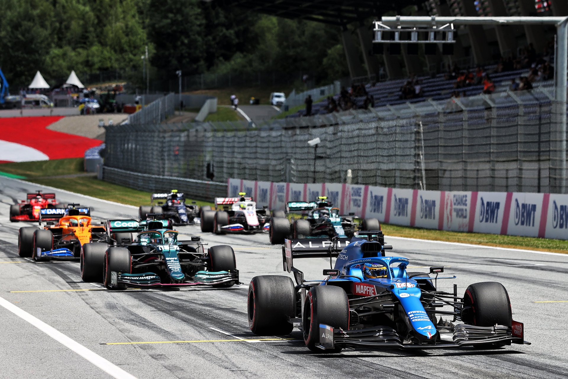 Public | Alpine F1 : Alonso Rapporte Deux Points Au Grand Prix Bwt De Styrie