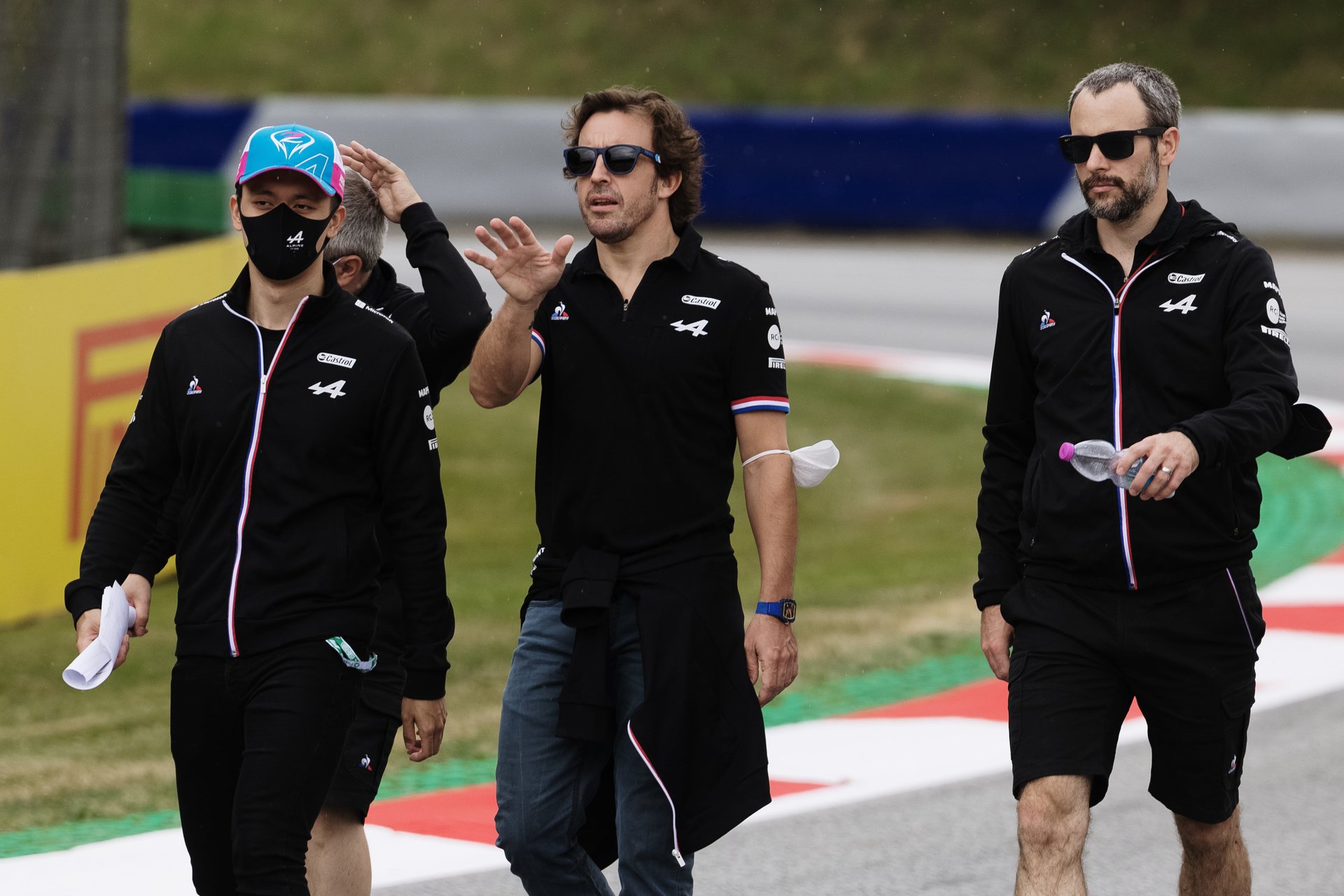 Guanyu Zhou Alpine F1 Alonso Ocon A521 Gp Autriche Spielberg 2021