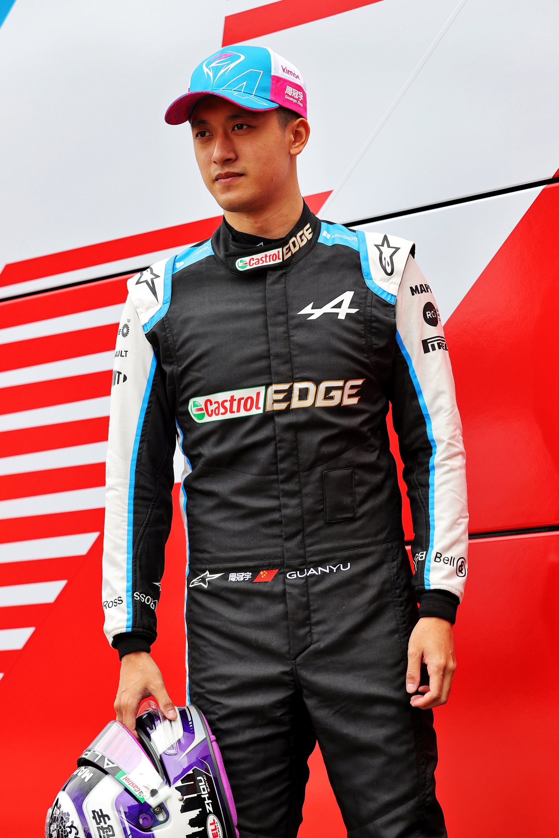 Guanyu Zhou Alpine F1 Alonso Ocon A521 Gp Autriche Spielberg 2021