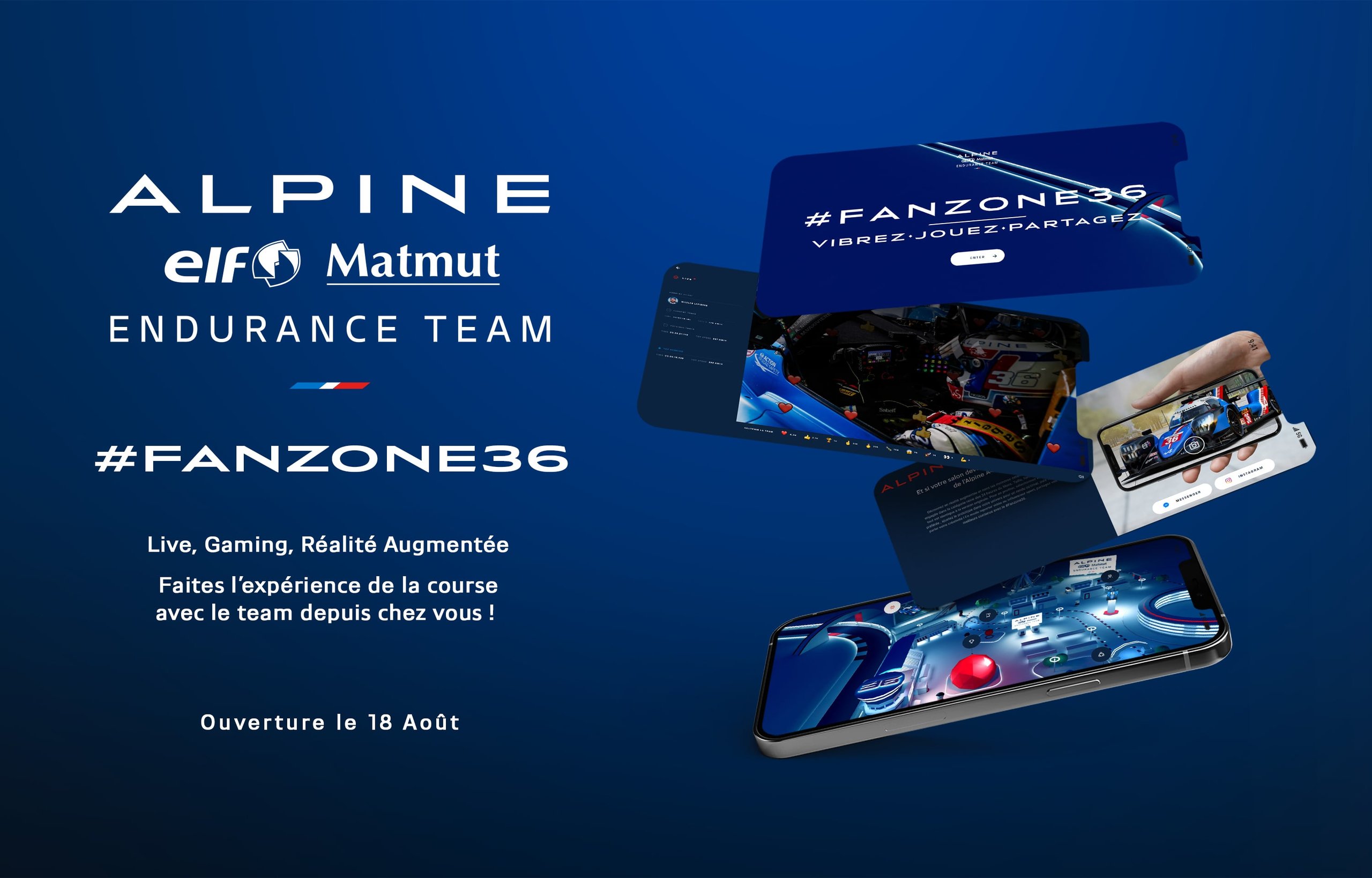 Suivez Alpine Elf Matmut Endurance Team En Direct Des 24 Heures Du Mans Grâce À La #Fanzone36 3 Alpine Elf Matmut Endurance Team