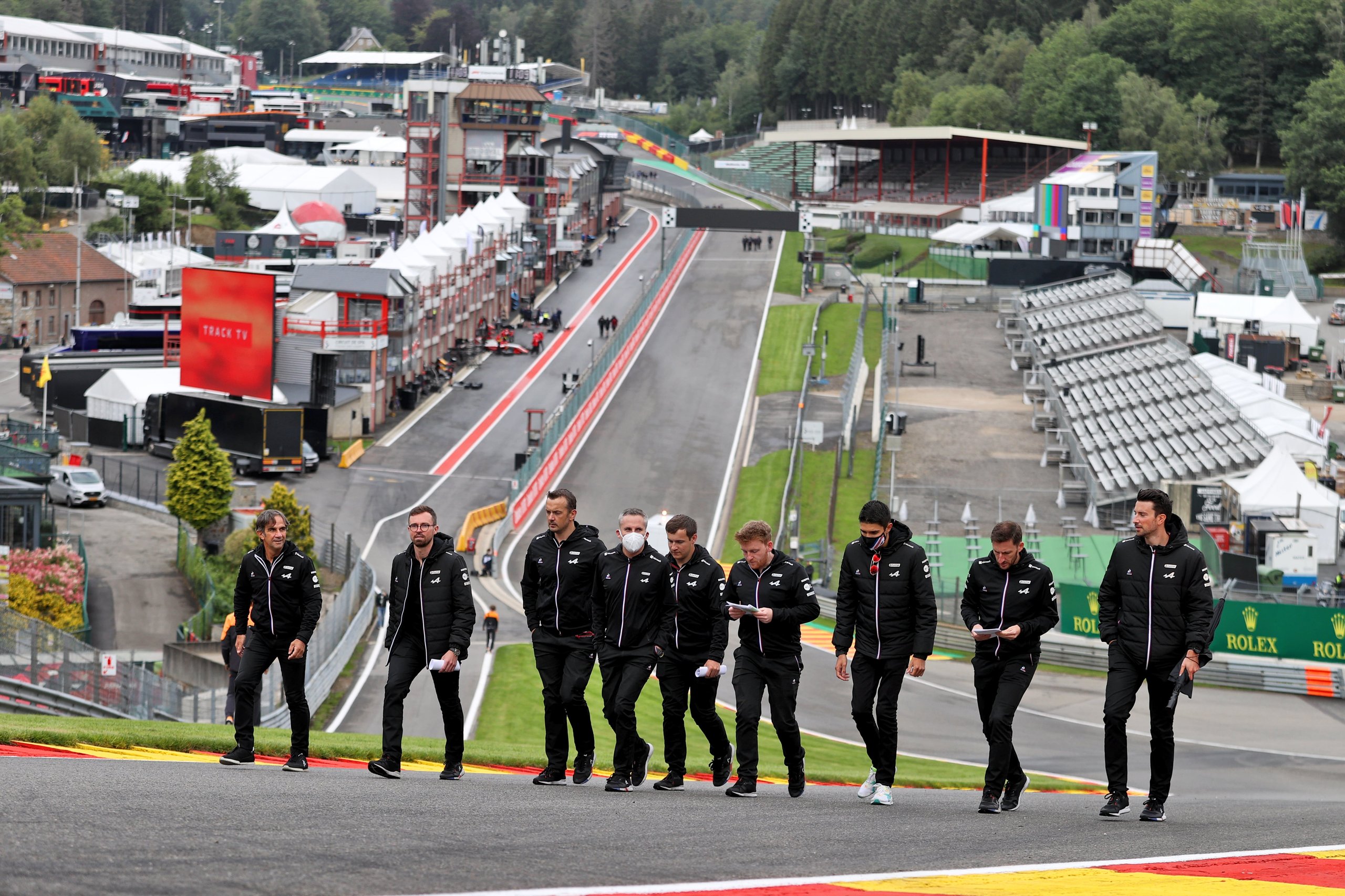 Alpine F1 Team Spa Francorchamps A521 Alonso Ocon - 46