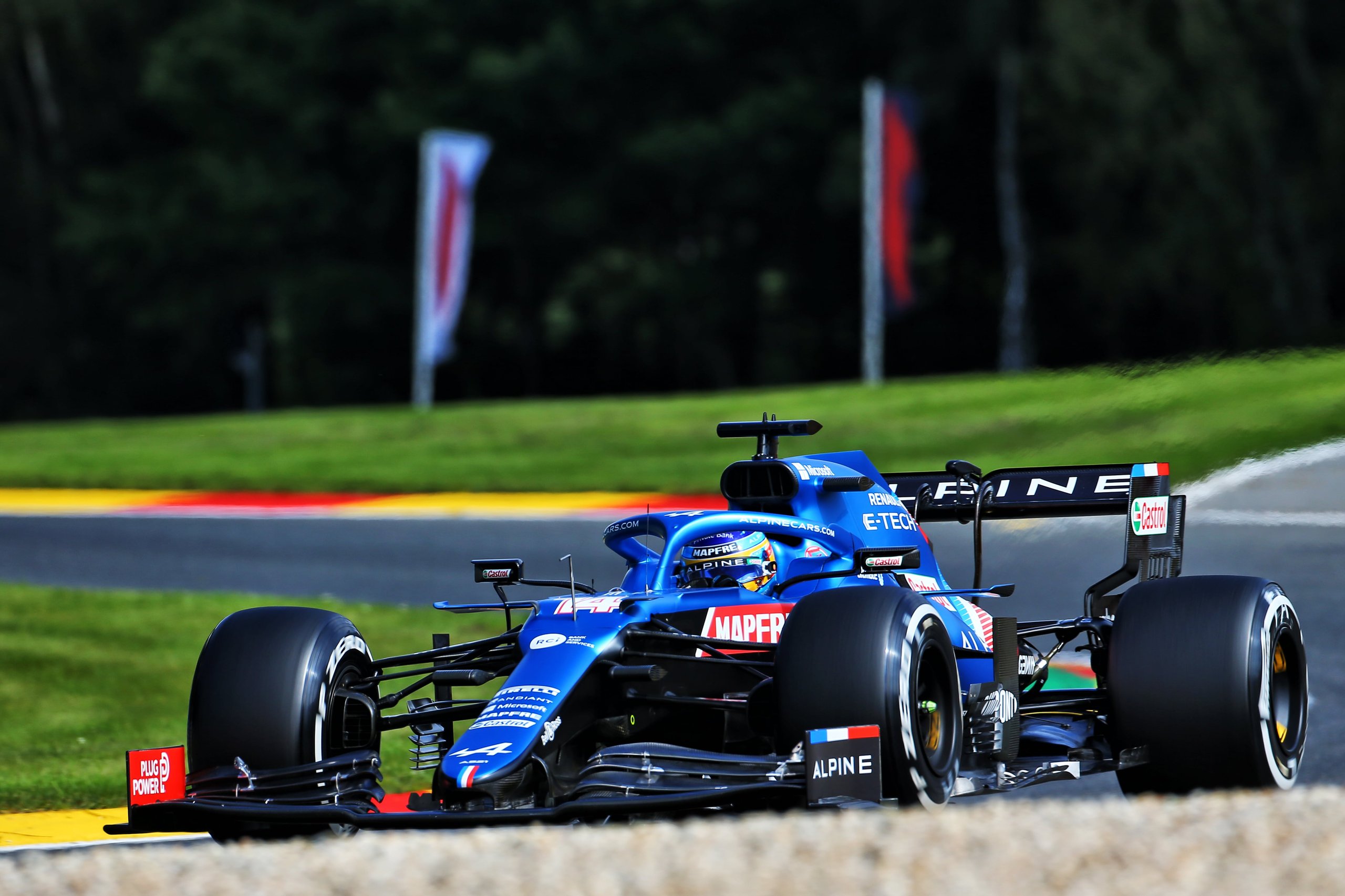 Alpine F1 Team Spa Francorchamps A521 Alonso Ocon 28 | Alpine F1 Team : Des Essais Satisfaisant À Spa-Francorchamps