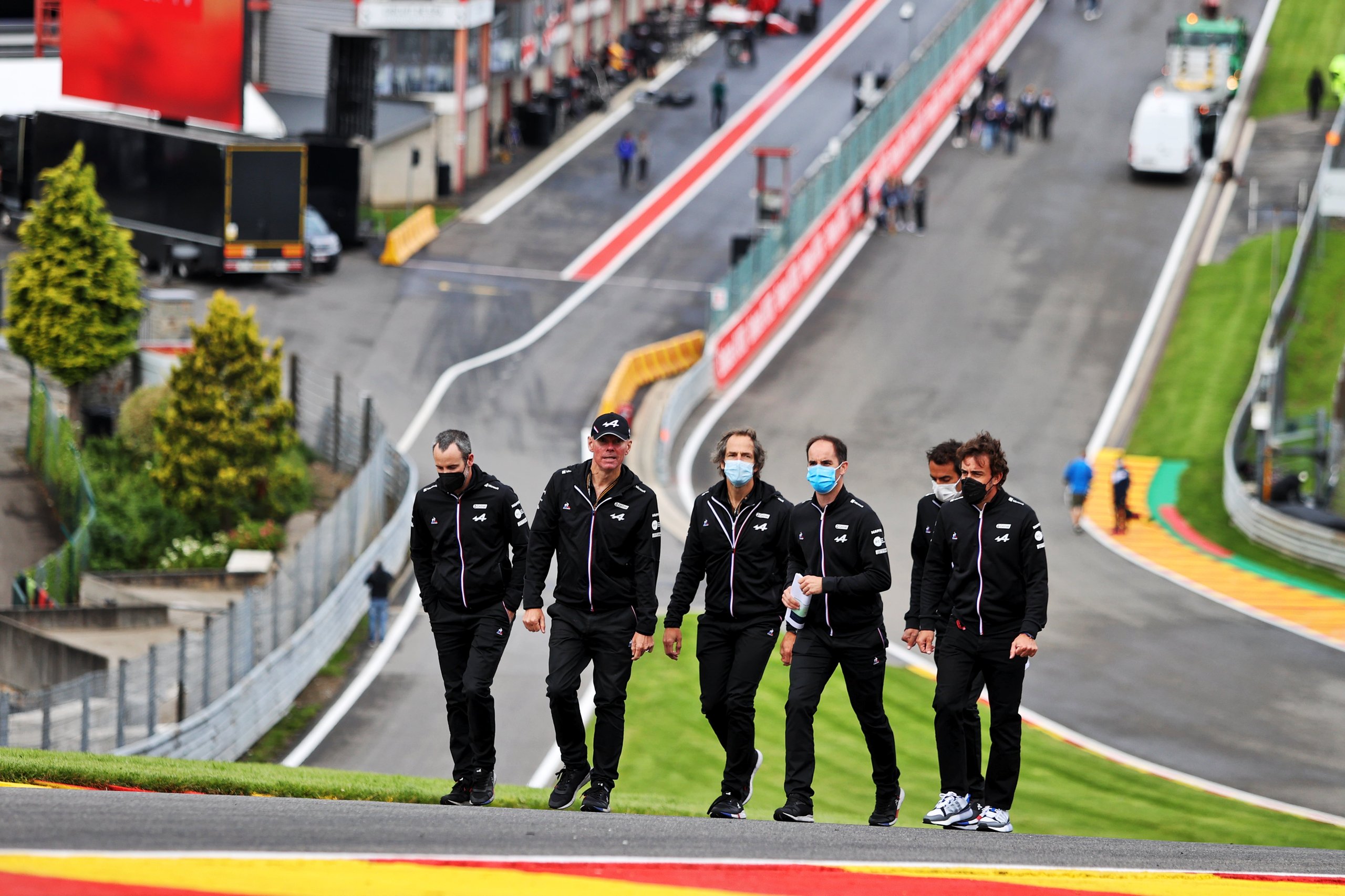 Alpine F1 Team Spa Francorchamps A521 Alonso Ocon - 46