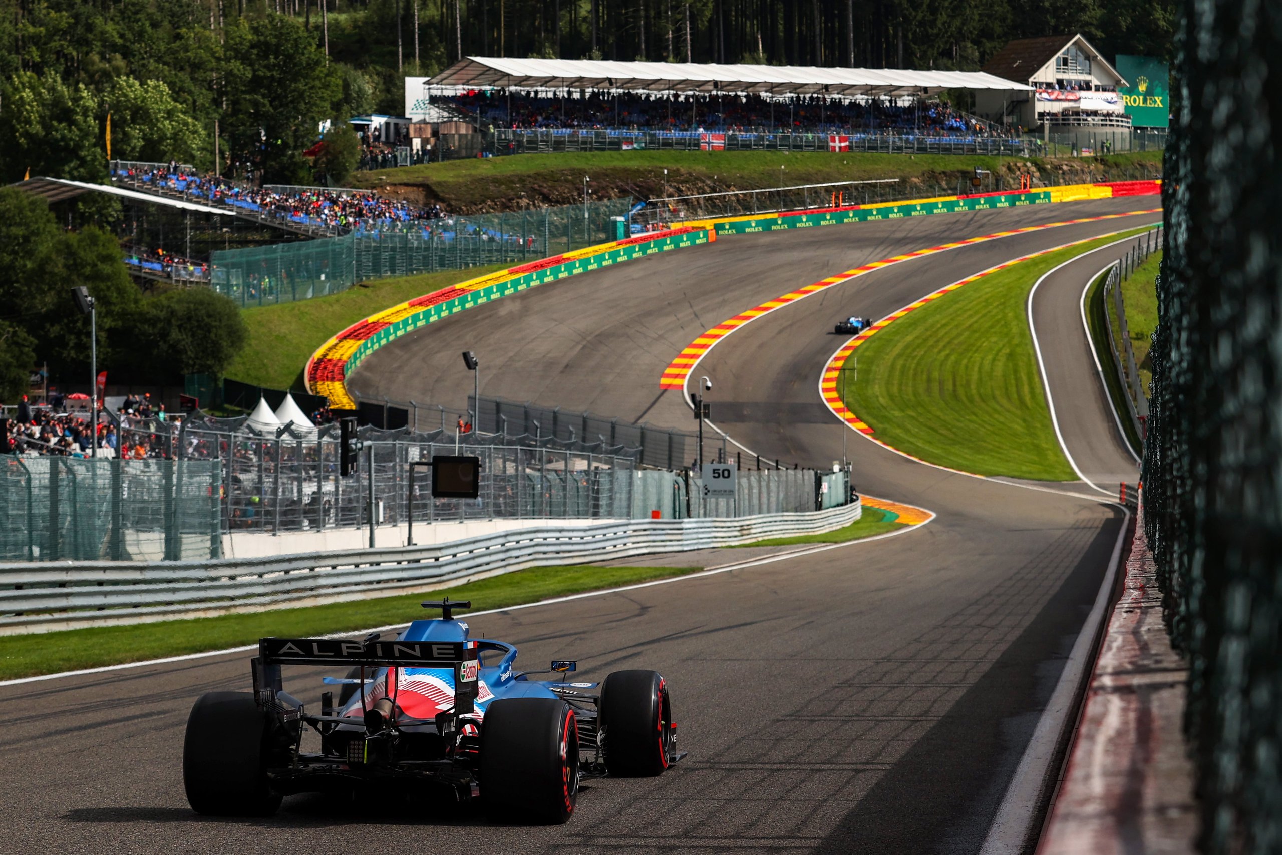 Alpine F1 Team Spa Francorchamps A521 Alonso Ocon 38 | Alpine F1 Team : Des Essais Satisfaisant À Spa-Francorchamps