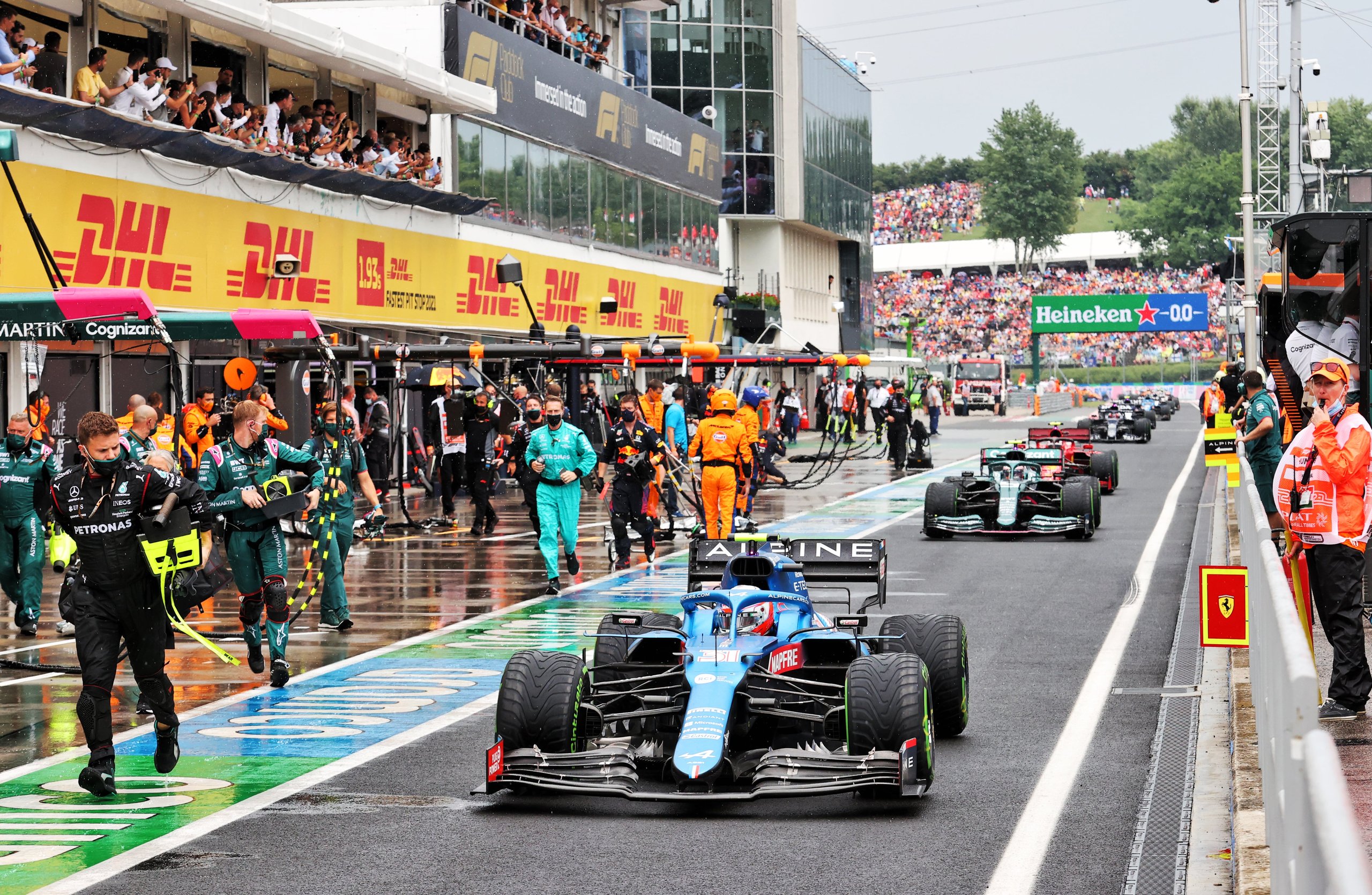 Alpine F1 Racing Victoire Esteban Ocon Hongrie 2021 2 | Première Victoire Pour Esteban Ocon Et Alpine Grand Prix De Formule 1 De Hongrie