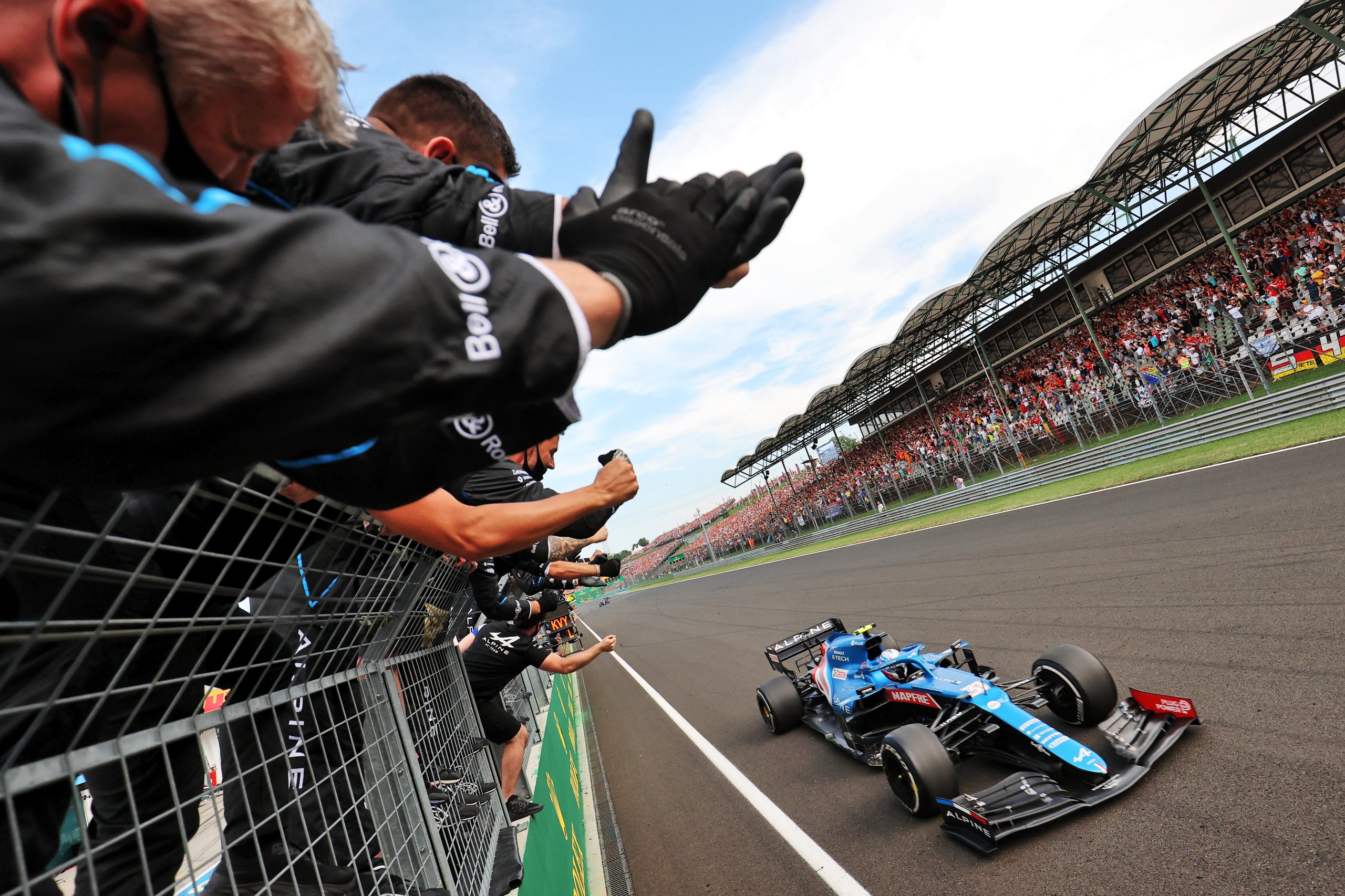Alpine F1 Racing Victoire Esteban Ocon Hongrie 2021 30 | Première Victoire Pour Esteban Ocon Et Alpine Grand Prix De Formule 1 De Hongrie