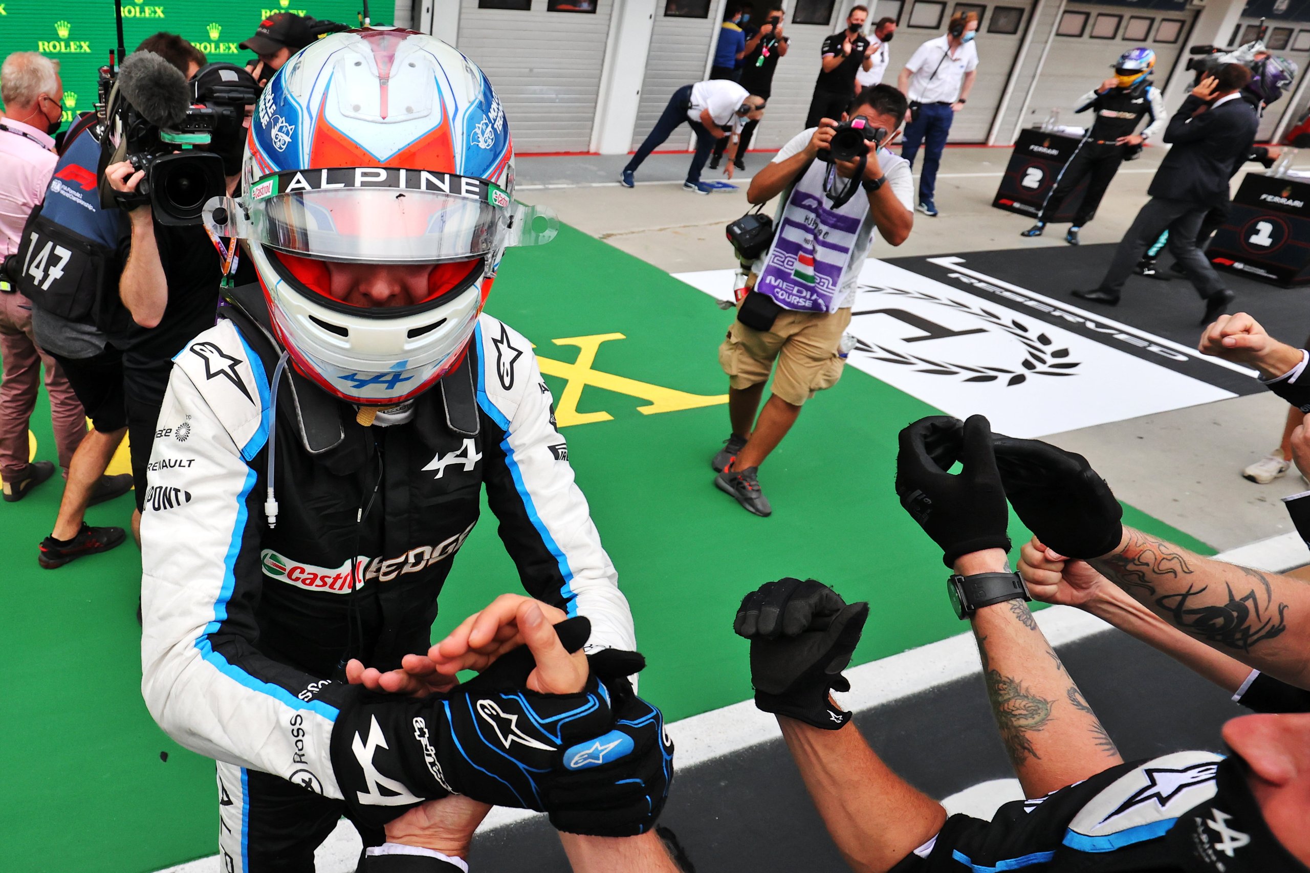 Alpine F1 Racing Victoire Esteban Ocon Hongrie 2021 32 | Première Victoire Pour Esteban Ocon Et Alpine Grand Prix De Formule 1 De Hongrie