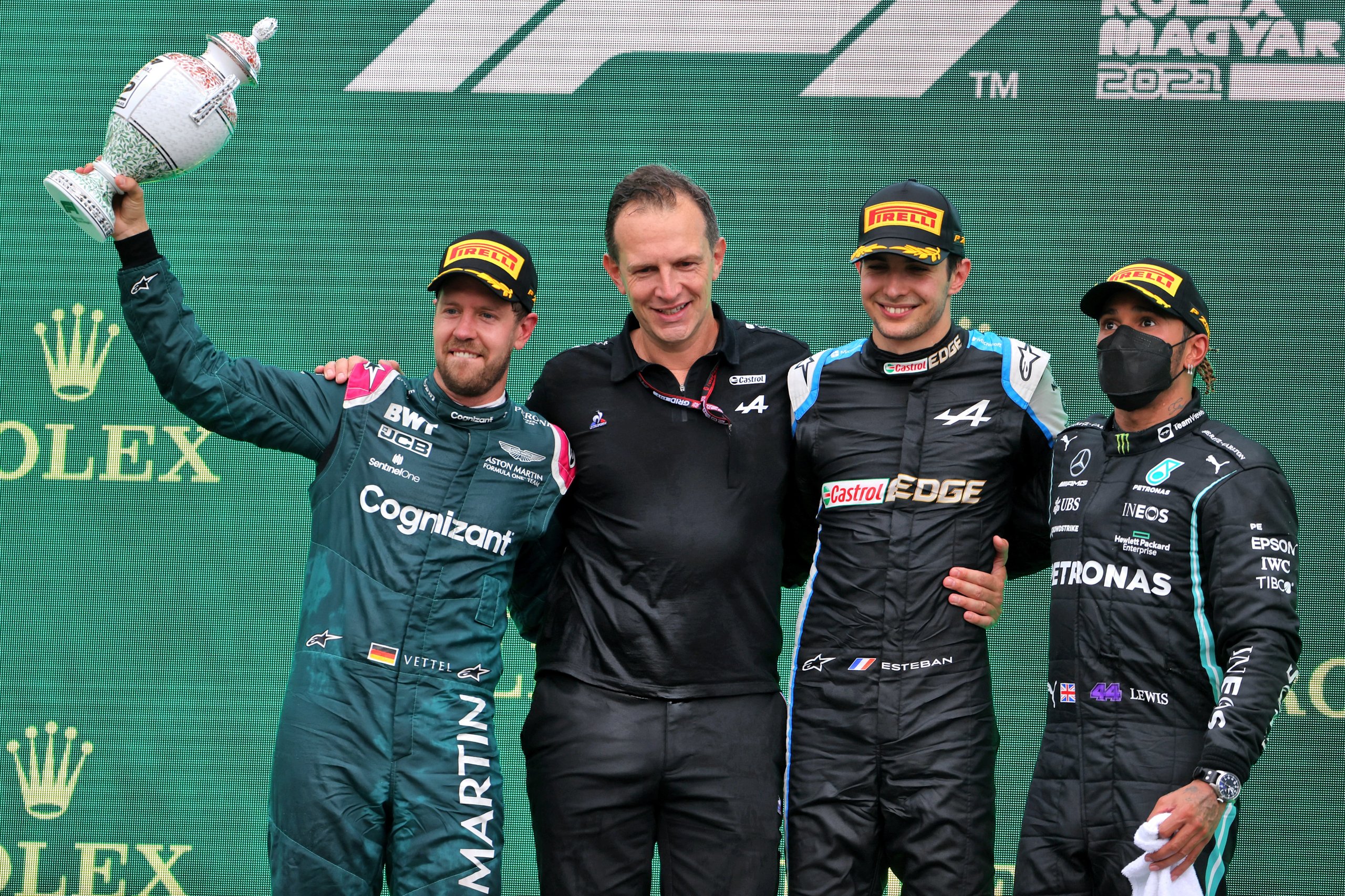 Alpine F1 Racing Victoire Esteban Ocon Hongrie 2021 40 | Première Victoire Pour Esteban Ocon Et Alpine Grand Prix De Formule 1 De Hongrie