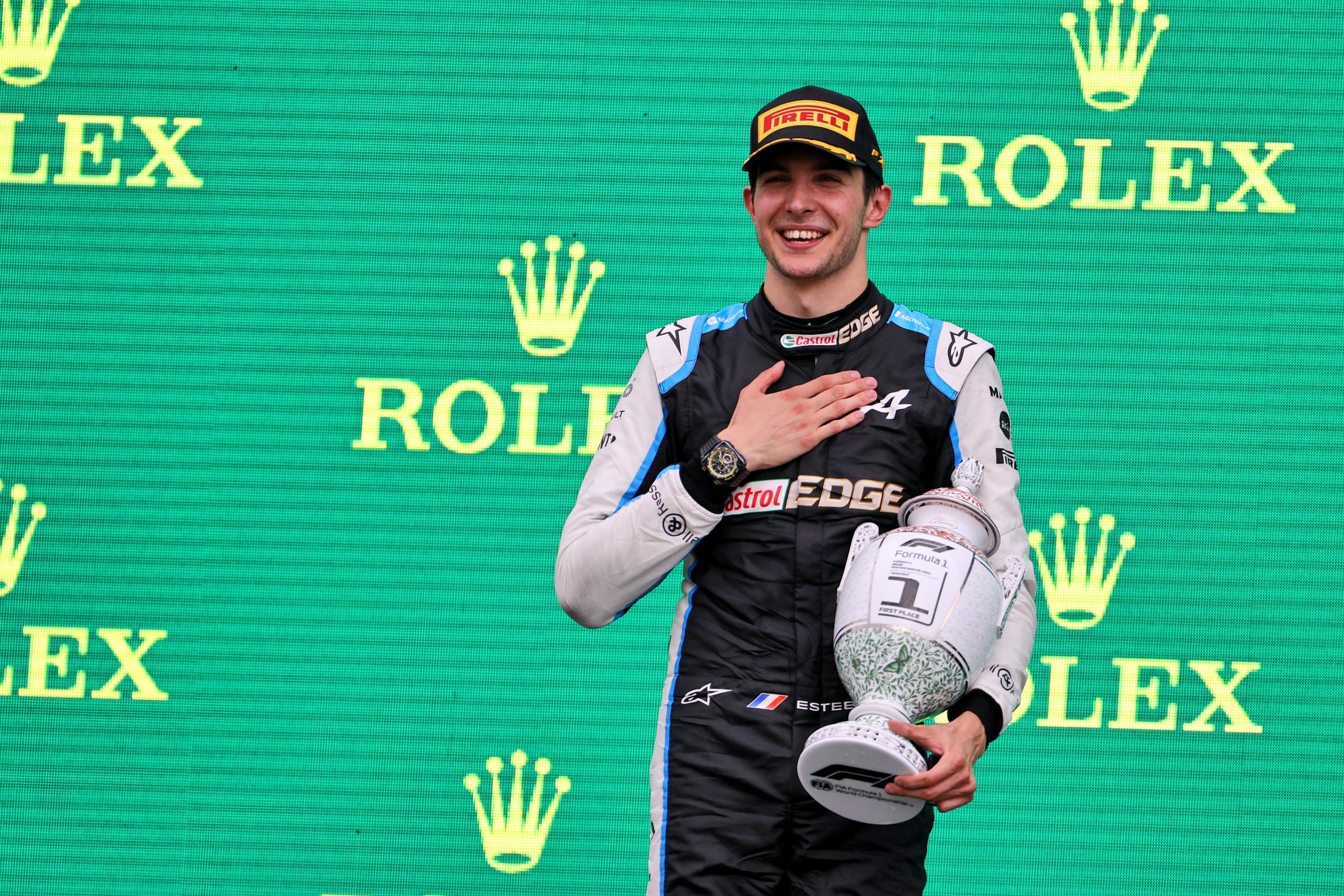 Alpine F1 Racing Victoire Esteban Ocon Hongrie 2021 42 | Première Victoire Pour Esteban Ocon Et Alpine Grand Prix De Formule 1 De Hongrie
