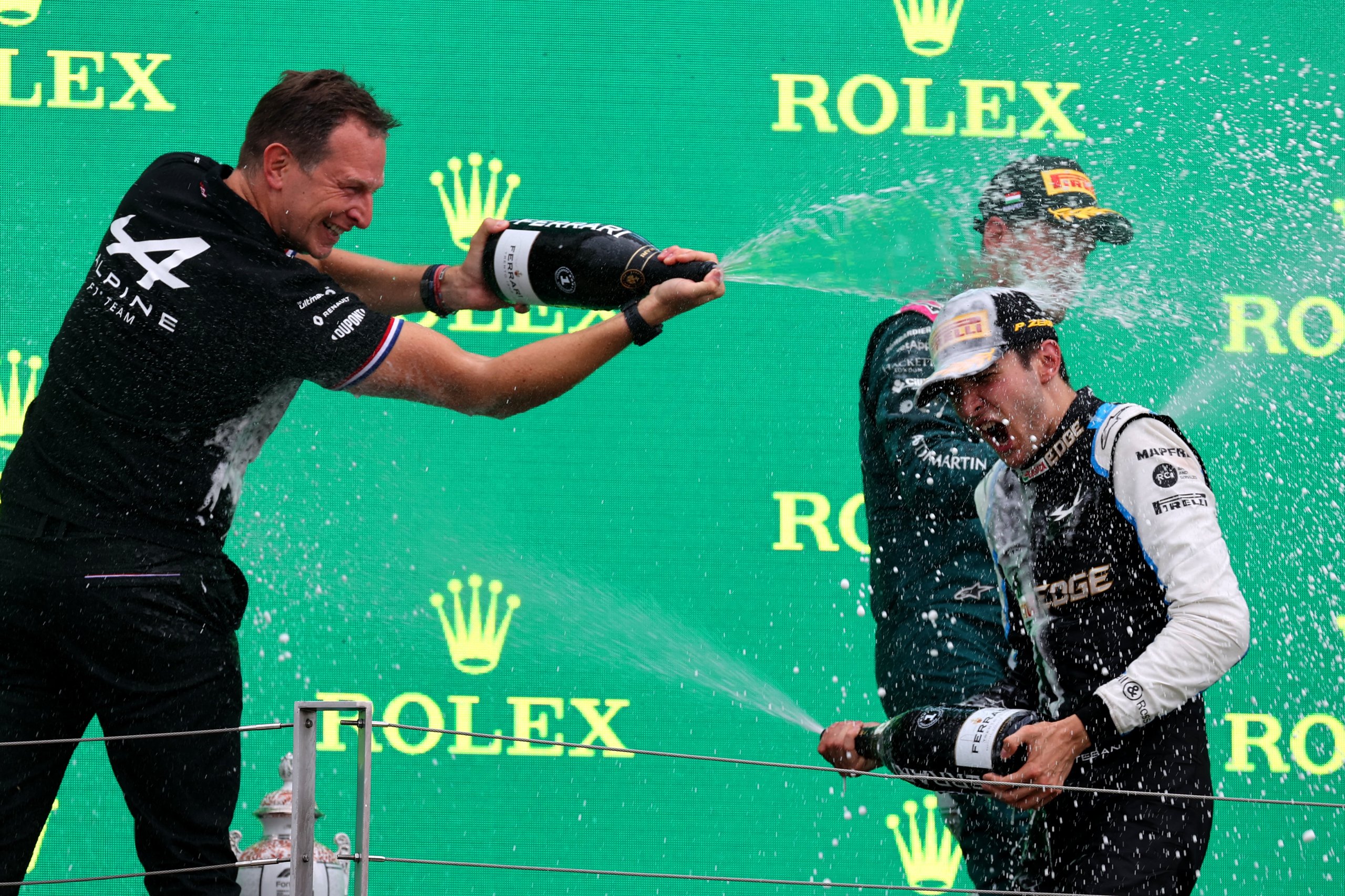 Alpine F1 Racing Victoire Esteban Ocon Hongrie 2021 55 | Première Victoire Pour Esteban Ocon Et Alpine Grand Prix De Formule 1 De Hongrie