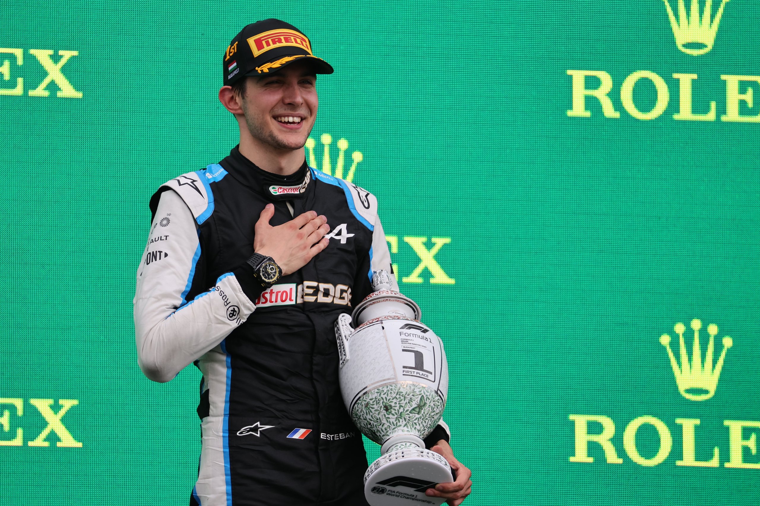 Alpine F1 Racing Victoire Esteban Ocon Hongrie 2021 56 | Première Victoire Pour Esteban Ocon Et Alpine Grand Prix De Formule 1 De Hongrie
