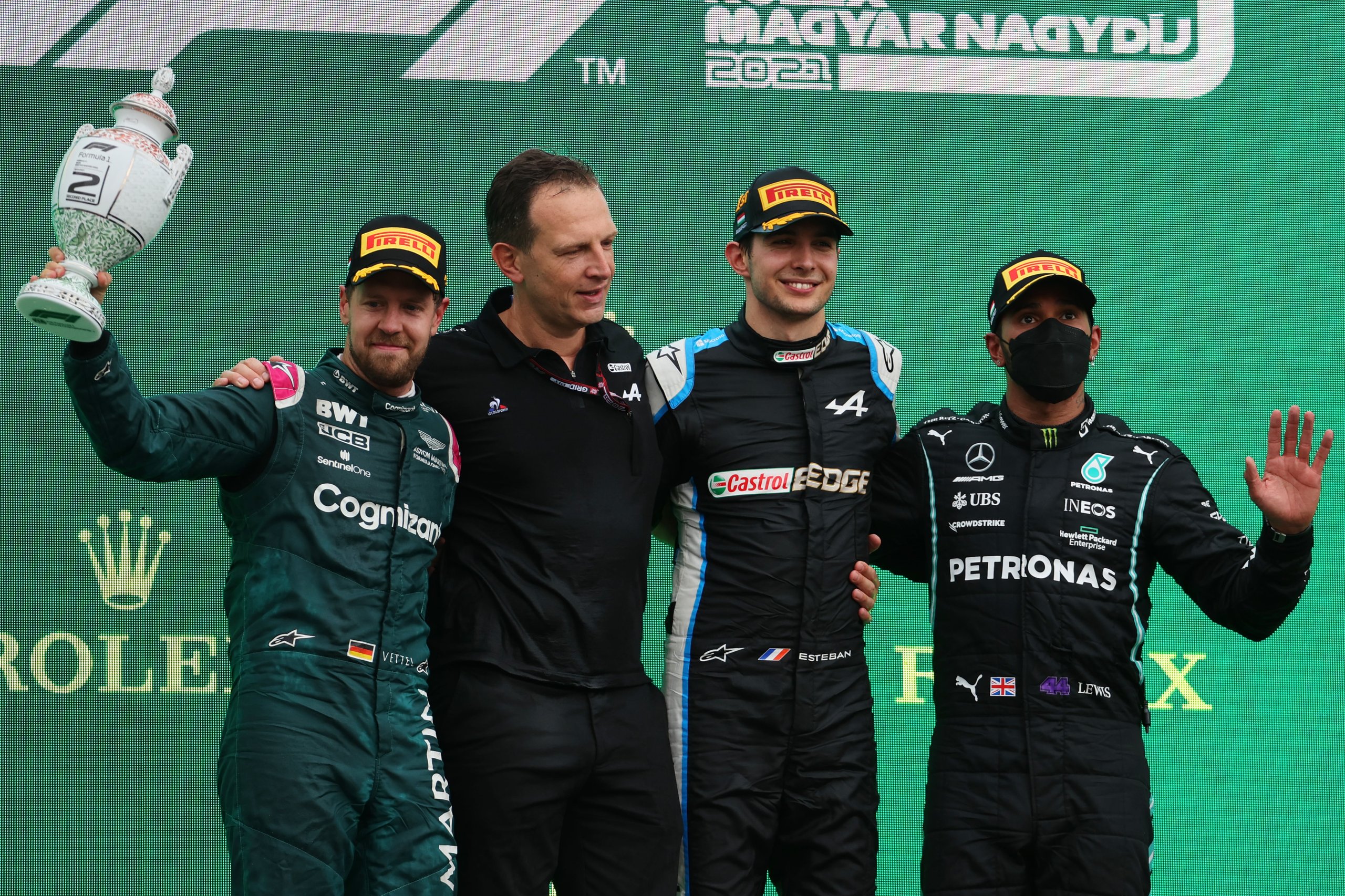 Alpine F1 Racing Victoire Esteban Ocon Hongrie 2021 57 | Première Victoire Pour Esteban Ocon Et Alpine Grand Prix De Formule 1 De Hongrie